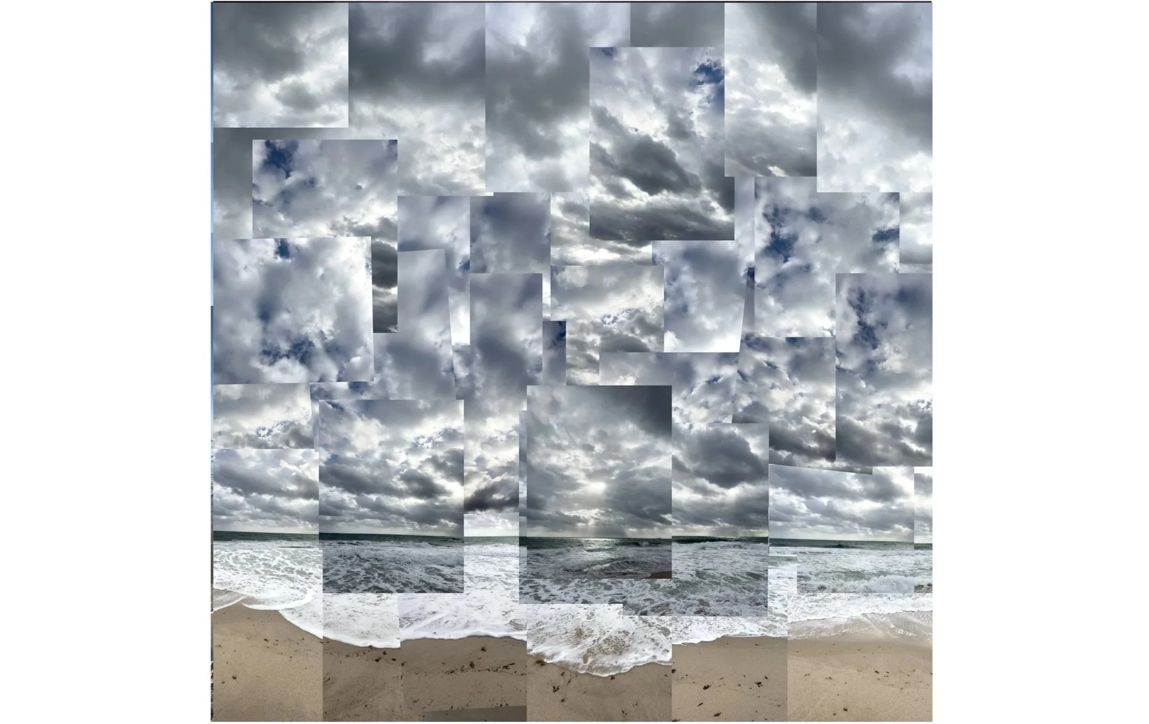 Loggerhead Beach, Fort Lauderdale 02, 2025 72x72"