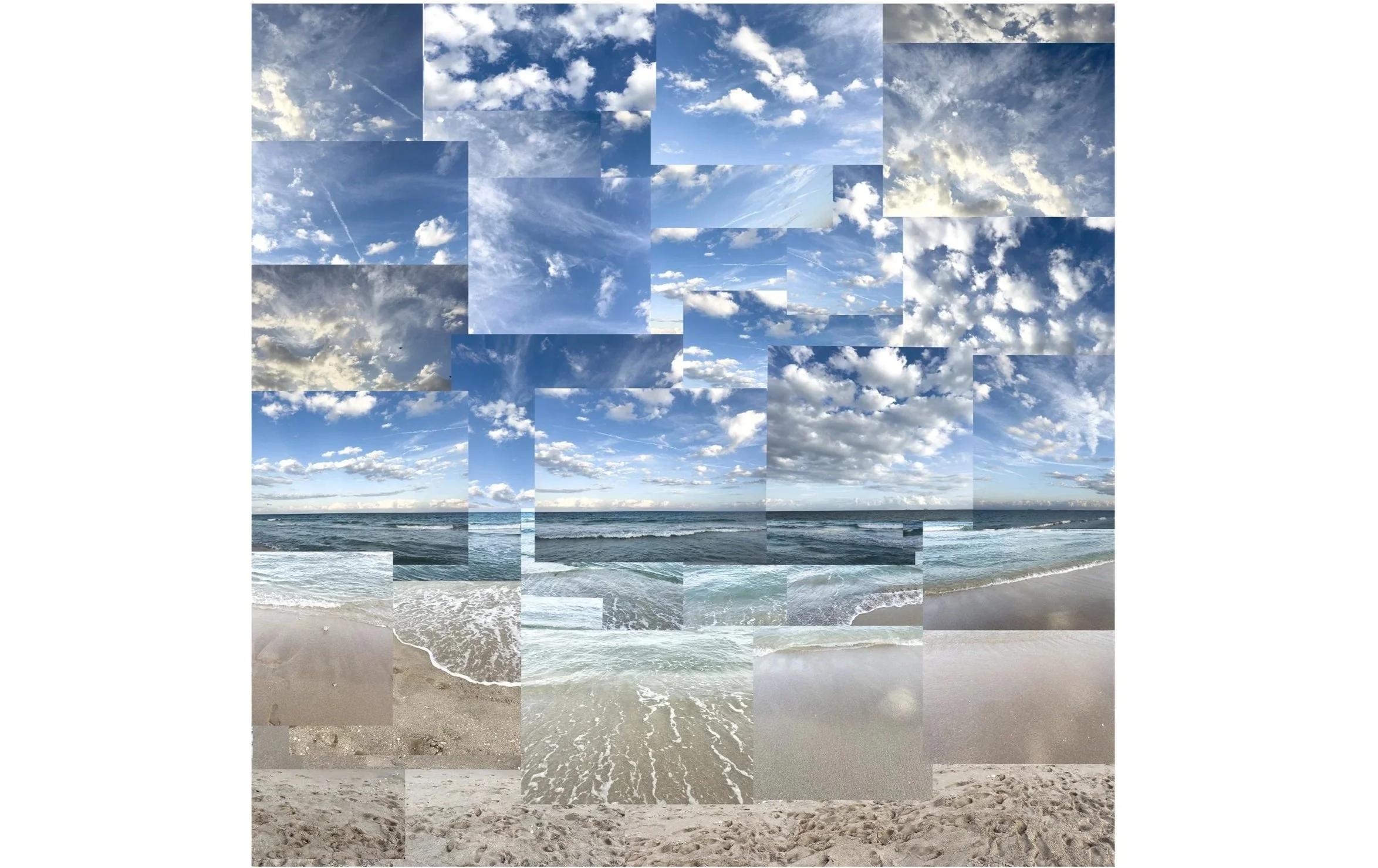 Loggerhead Beach, Fort Lauderdale 03, 2025 72x72"