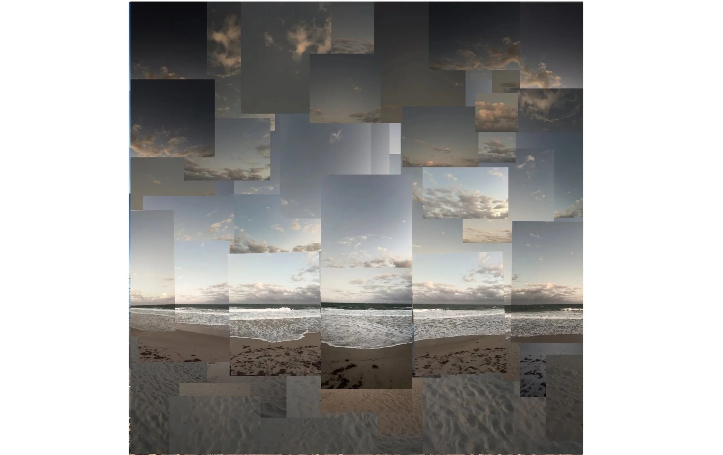 Loggerhead Beach, Fort Lauderdale 04, 2025 72x72"