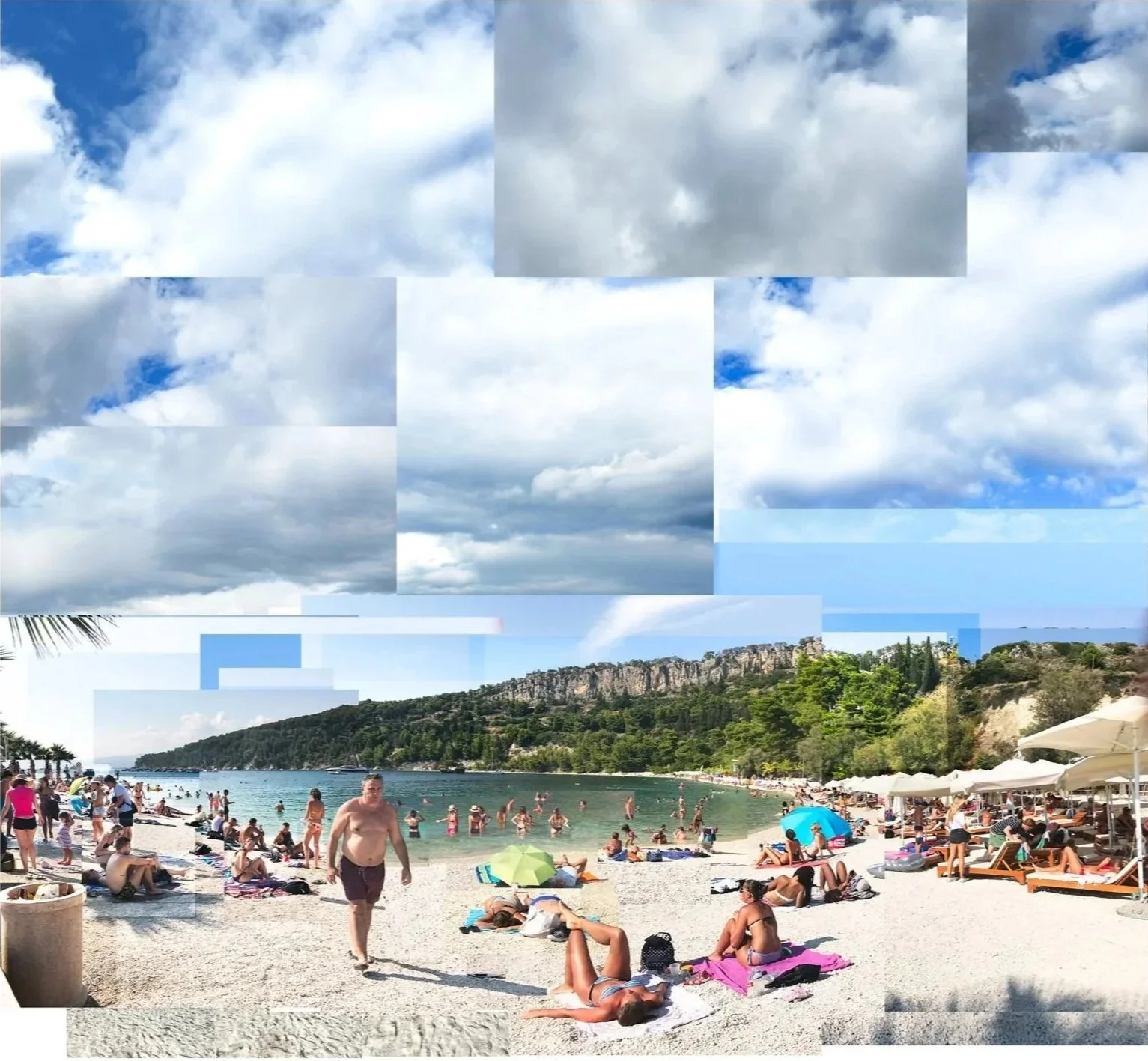 Plaža Kašjuni, Split, Croatia 2020