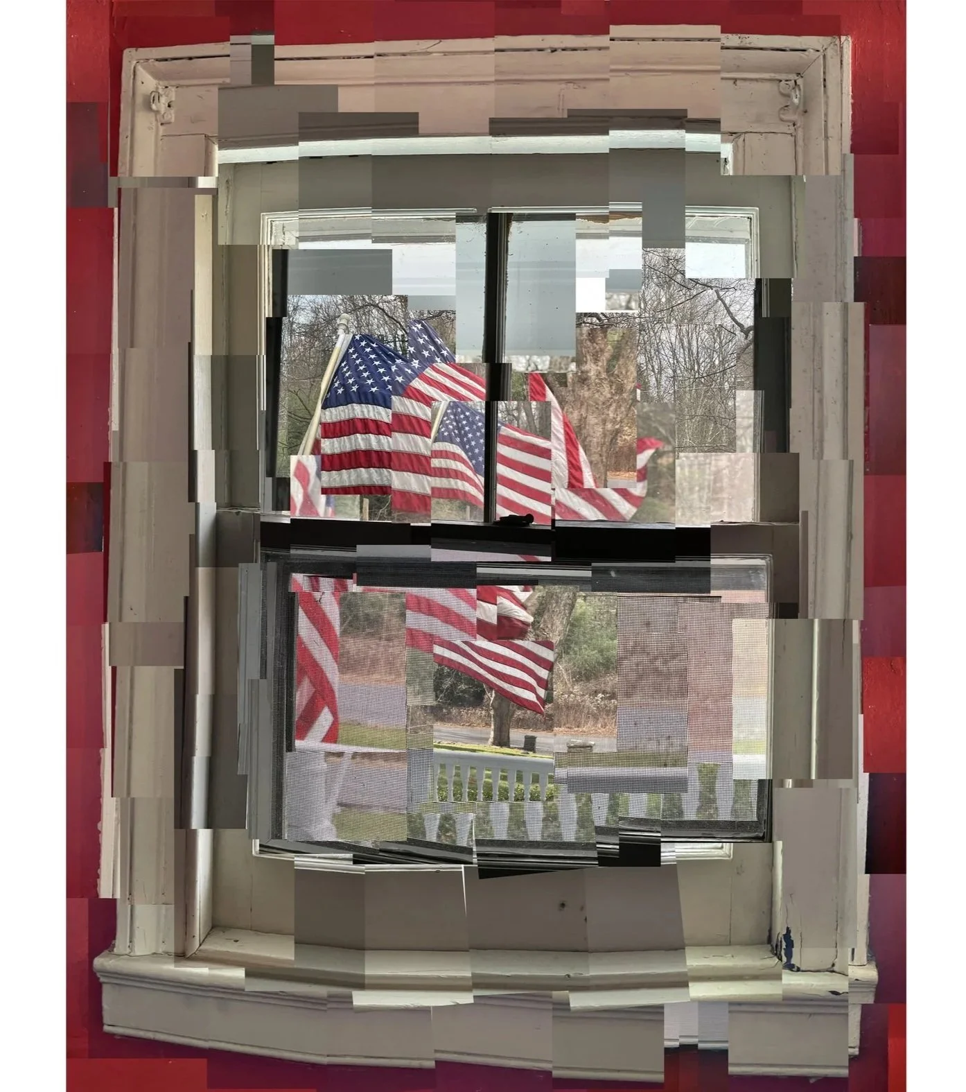 Flag, Highland, New York, 2022  