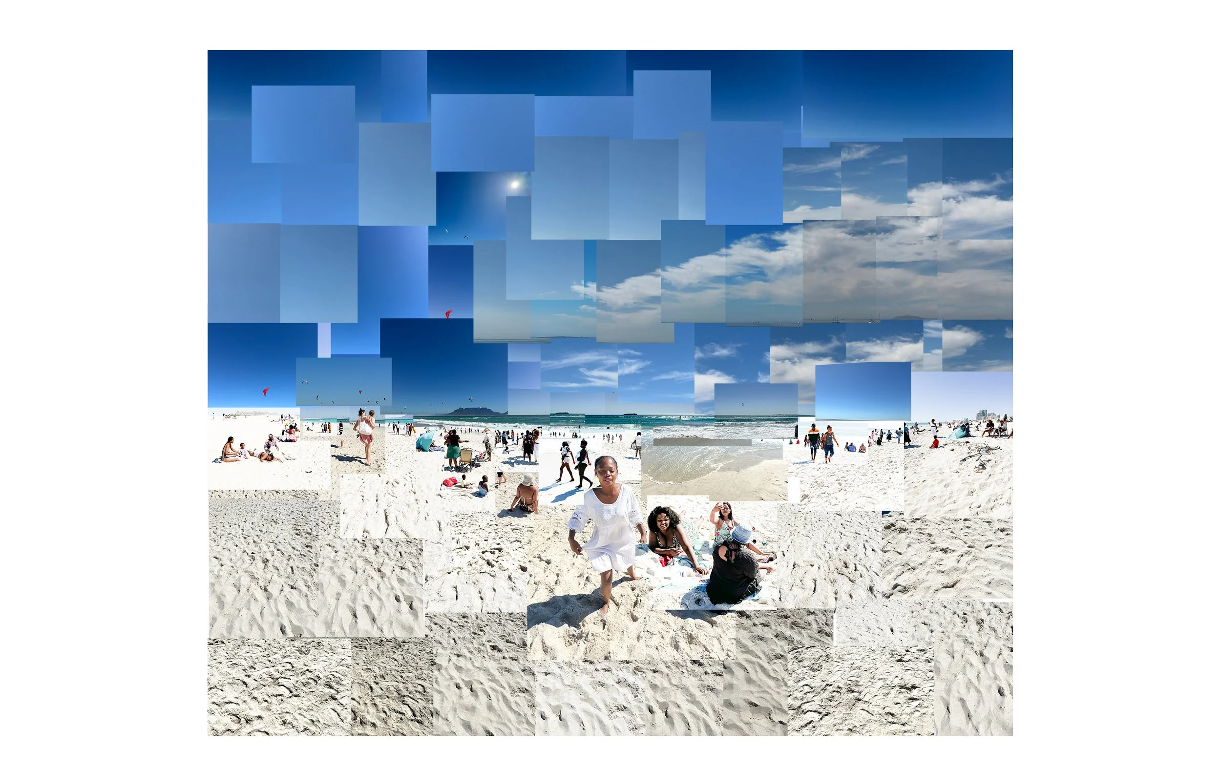 Blouberg Beach, South Africa 2024  80x100”