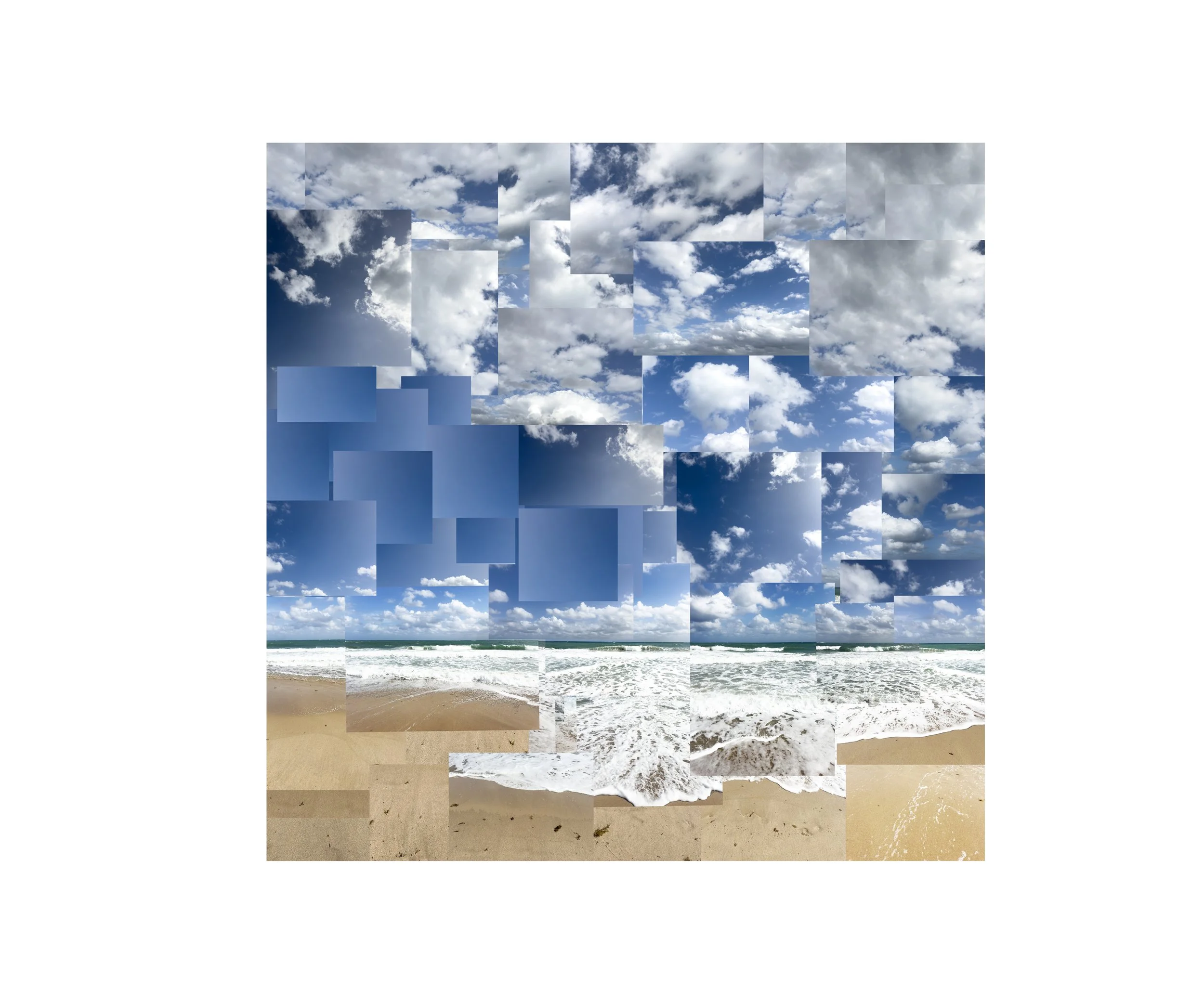 Loggerhead Beach, Fort Lauderdale 05, 2025 72x72"