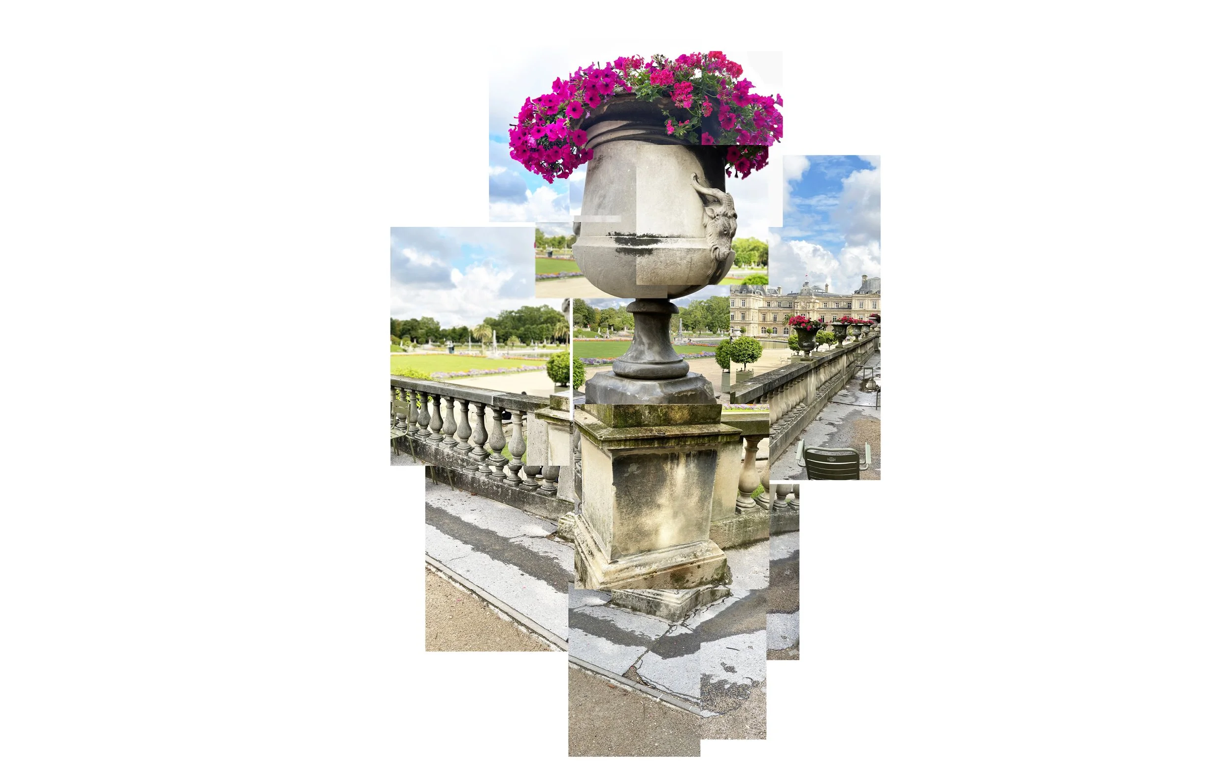 Luxembourg Garden, Paris 2022  50x40”