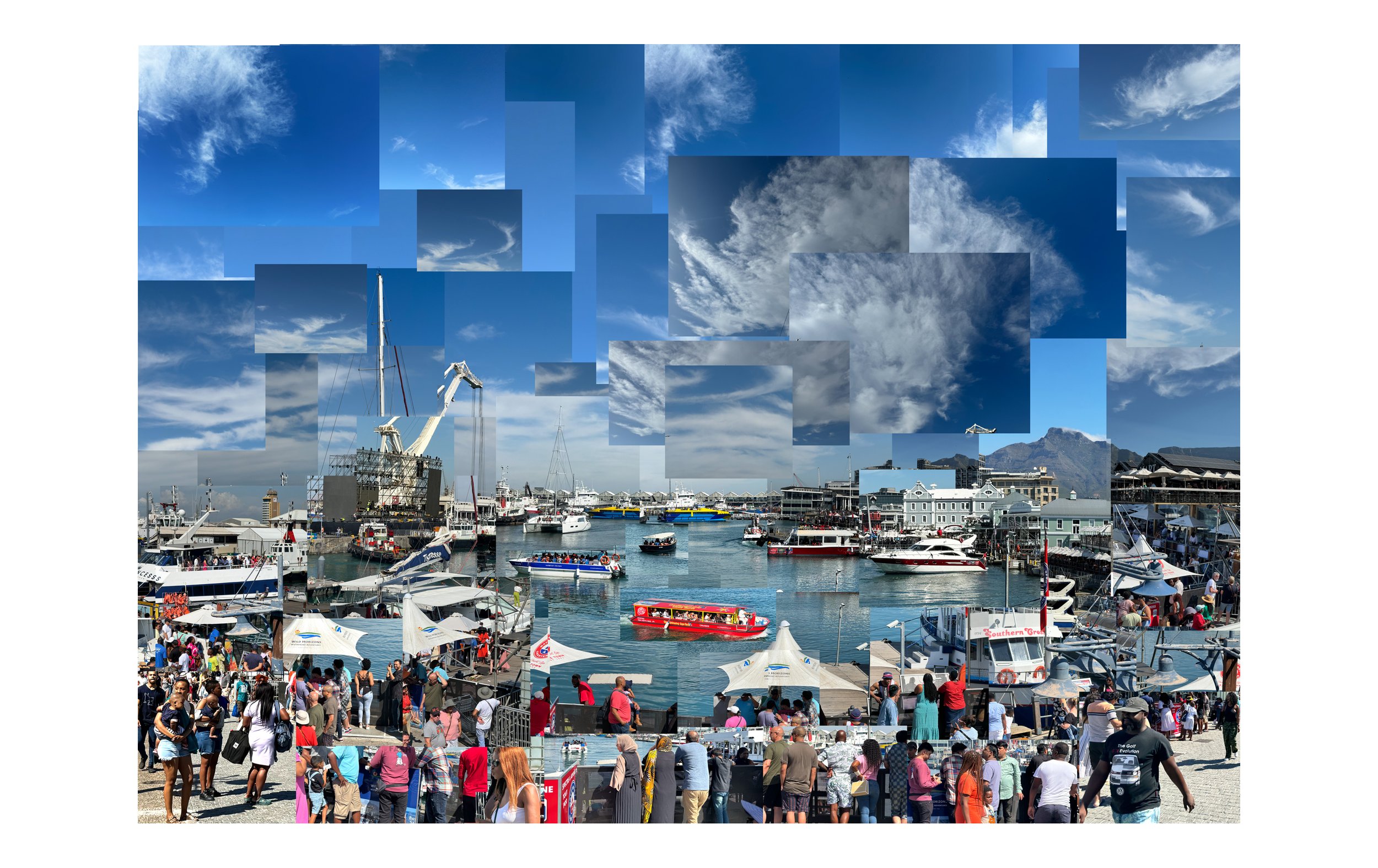 Victoria & Alfred Waterfront, Cape Town, South Africa  2024 60x84”