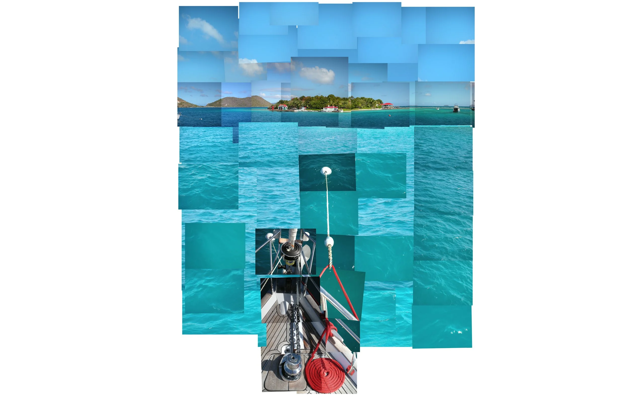 Marina Key, US Virgin Islands, 2012  40x34”