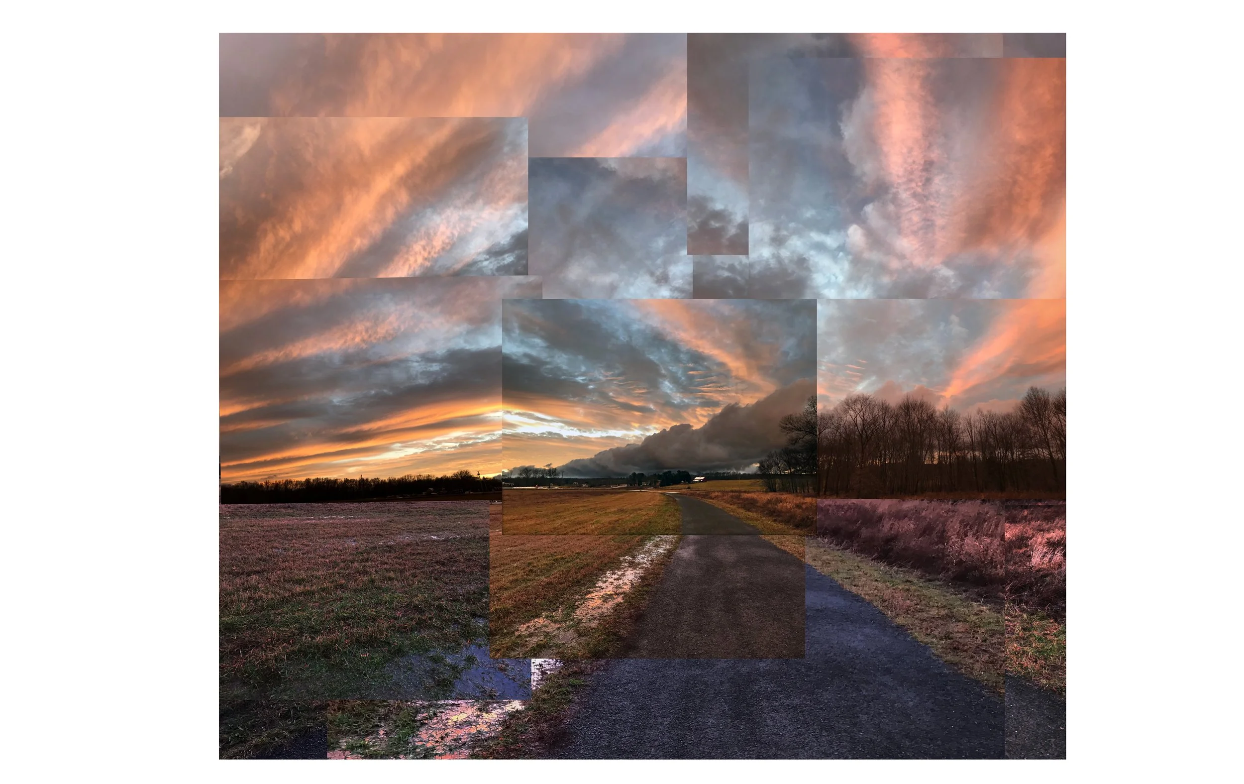 Wallkill View Farm, New Paltz, New York 2020  60x70”