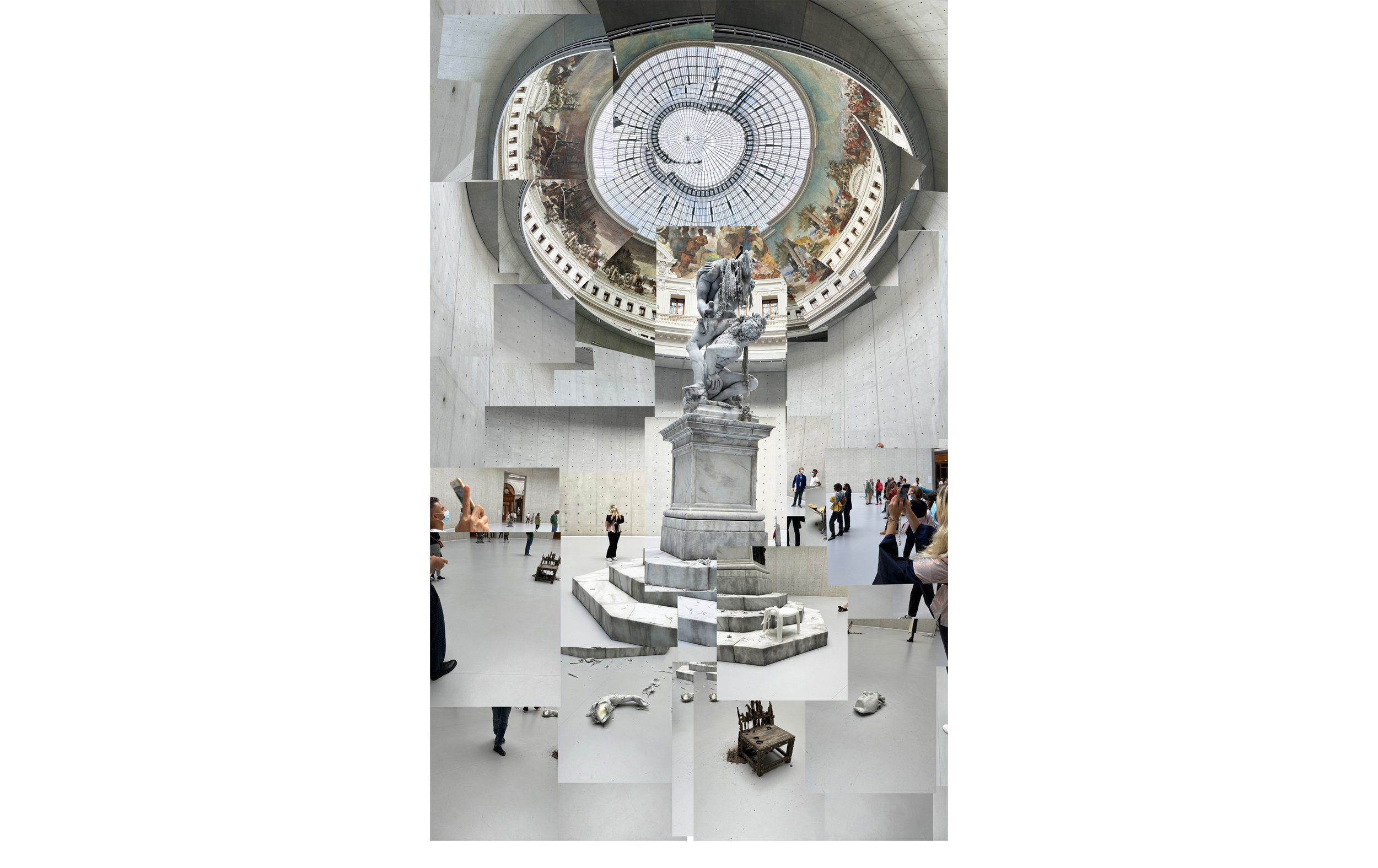 Bourse de Commerce, Paris 2022  65x40”