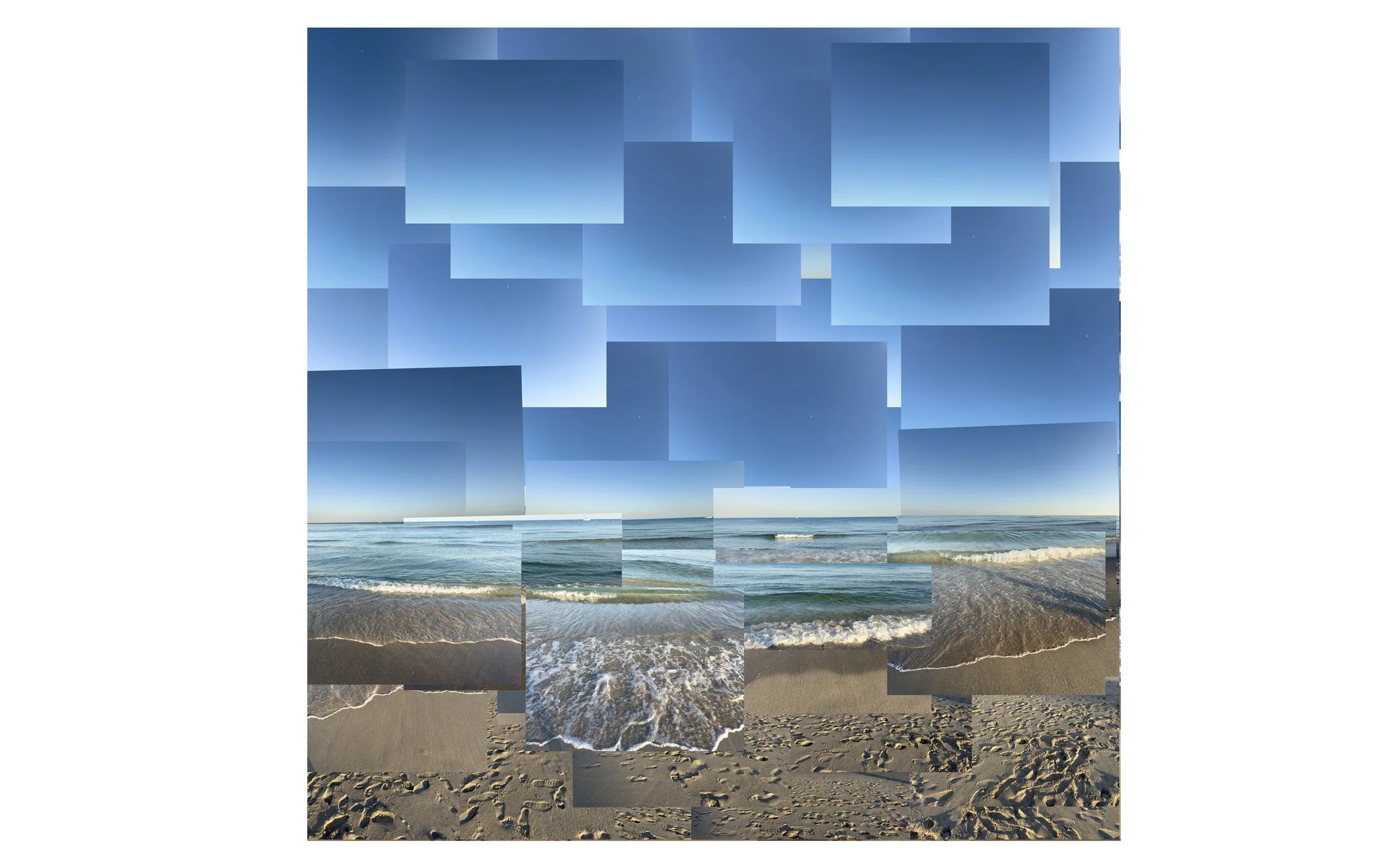 Loggerhead Beach, Fort Lauderdale 06, 2025 72x72"