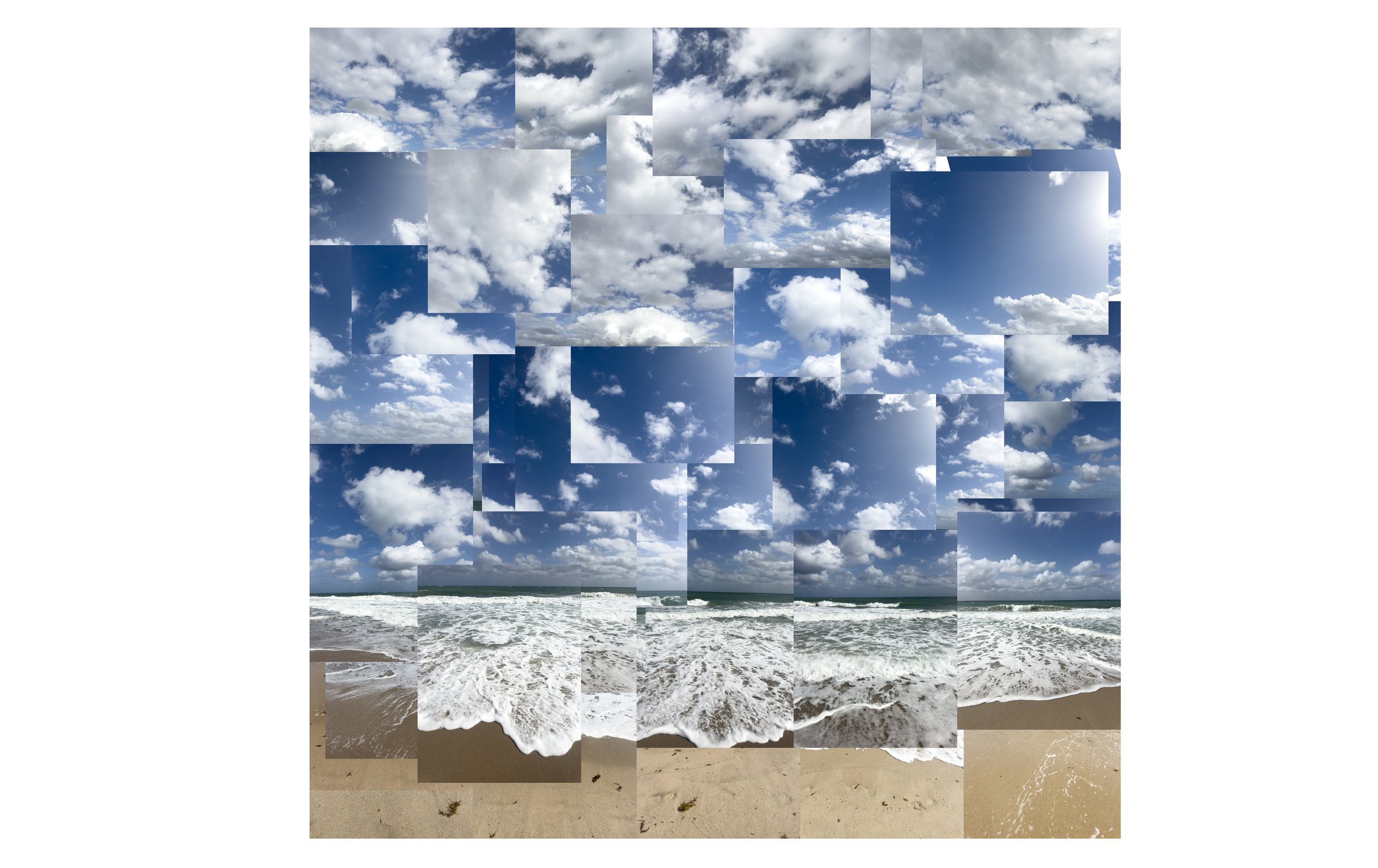 Loggerhead Beach, Fort Lauderdale 05, 2025 72x72"