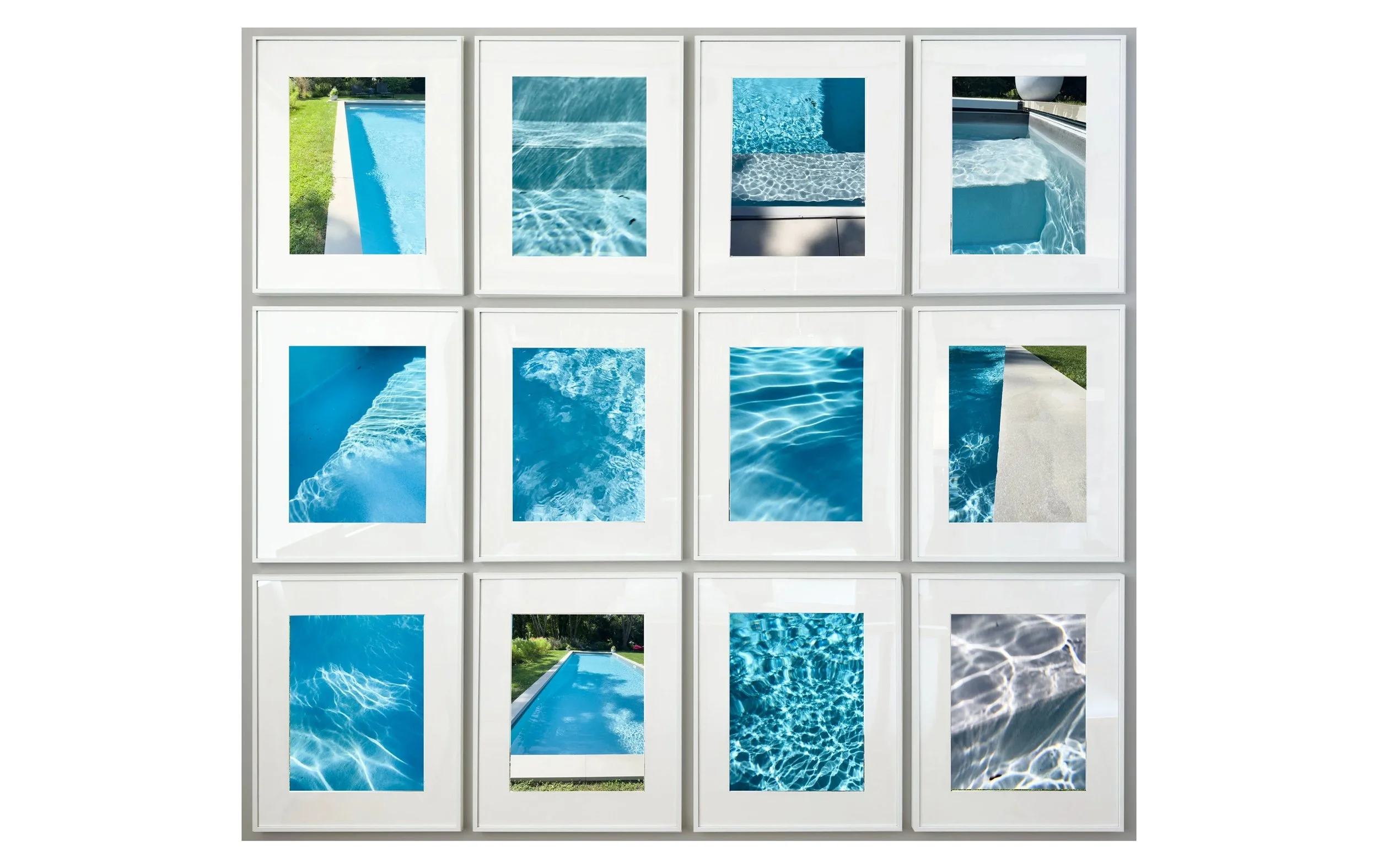 Pools Grid 03 Cutchogue, New York, 2024 76” x 89”