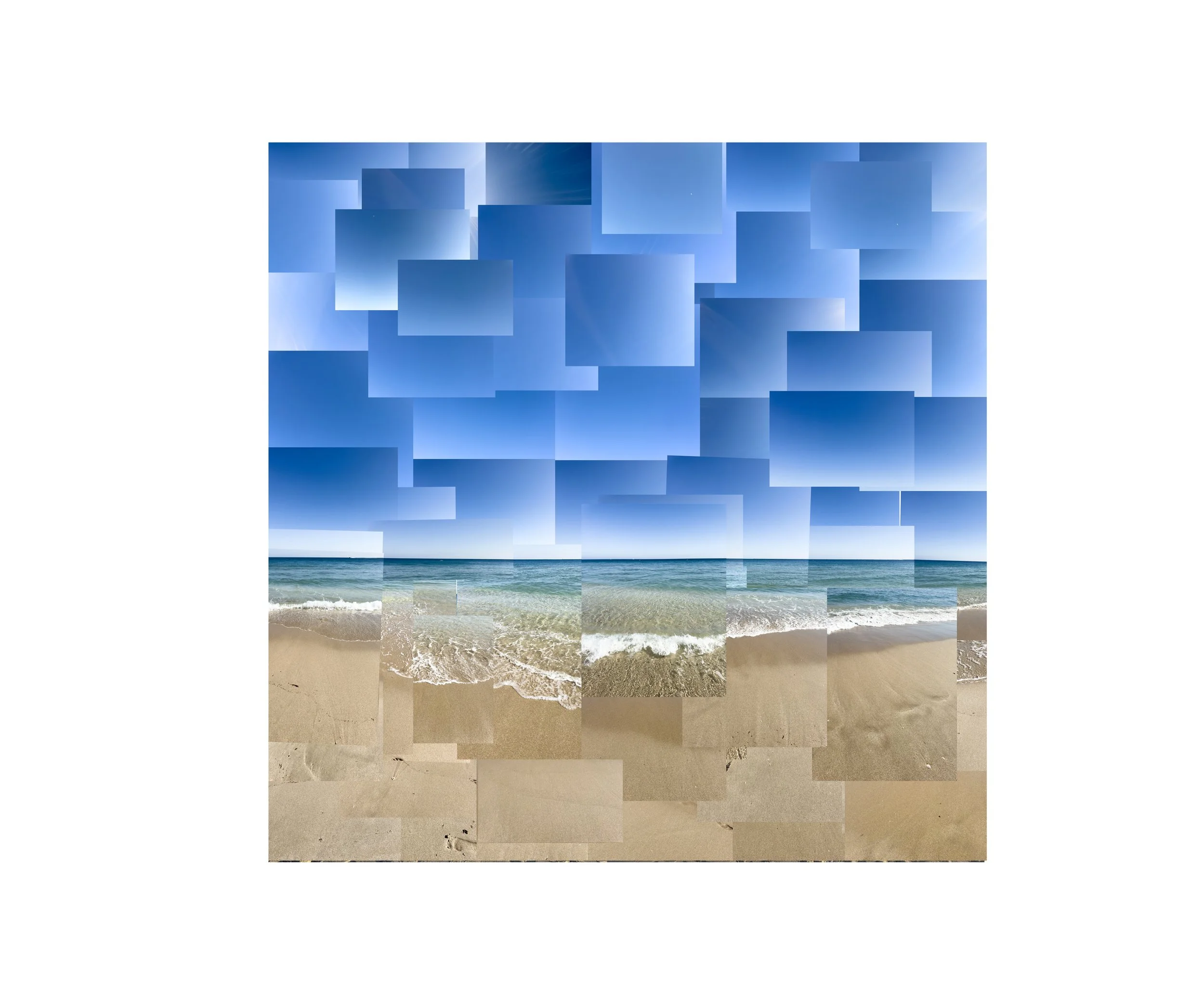 Loggerhead Beach, Fort Lauderdale 10, 2025 72x72"