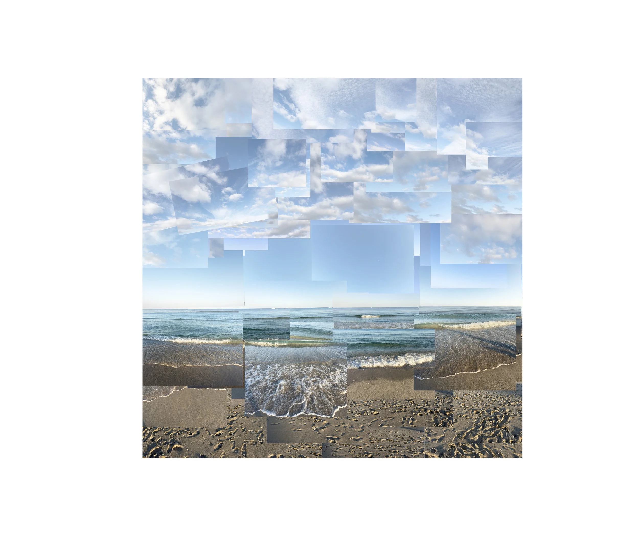 Loggerhead Beach, Fort Lauderdale 07, 2025 72x72"