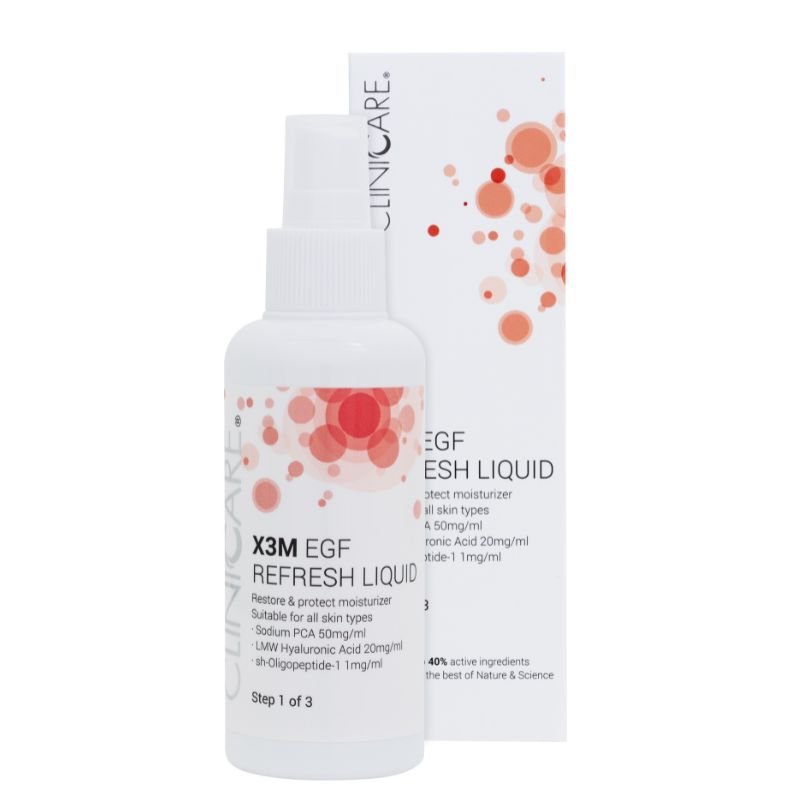 CLINICCARE X3M EGF Refresh Liquid Moisturiser 100ml