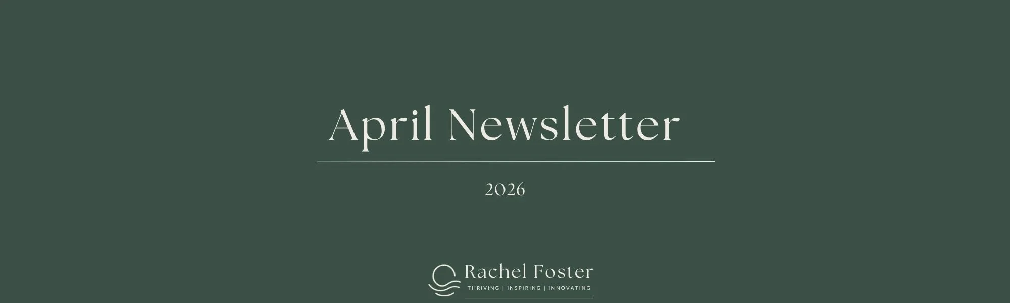 April Newsletter