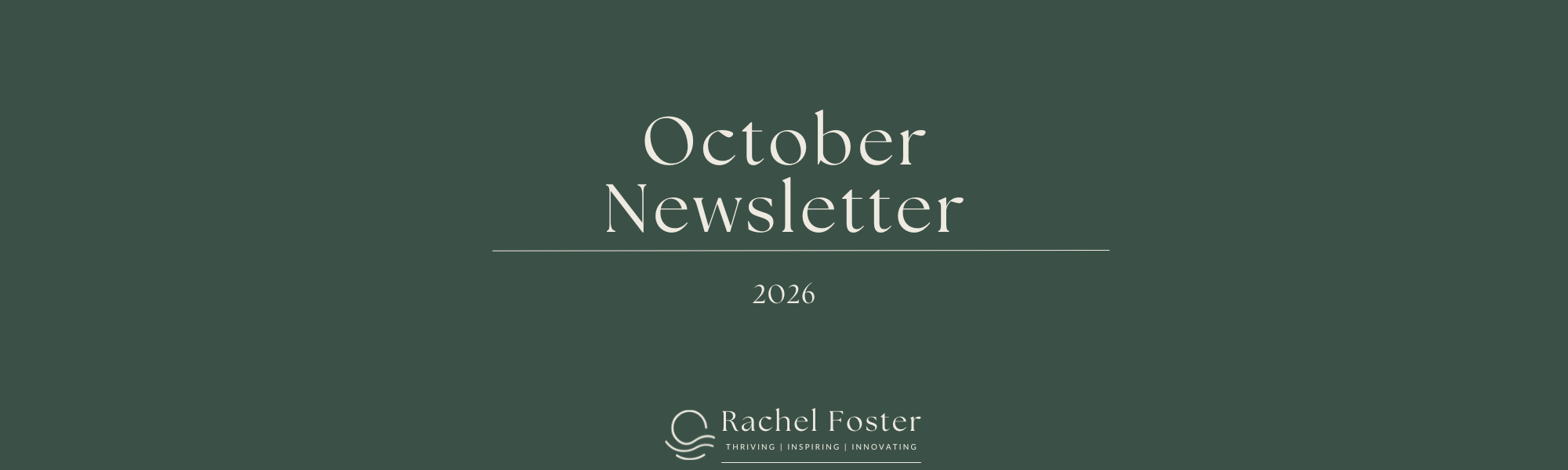 October Newsletter