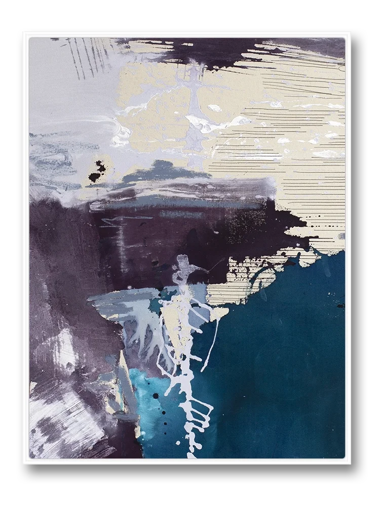 French Kiss II_White Frame_Vertical_Float.webp