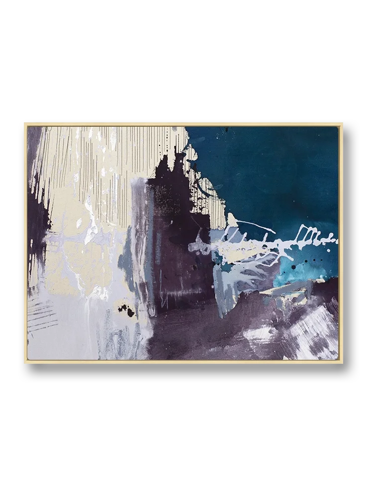 French Kiss II_Maple Frame_Horizontal_Float.webp