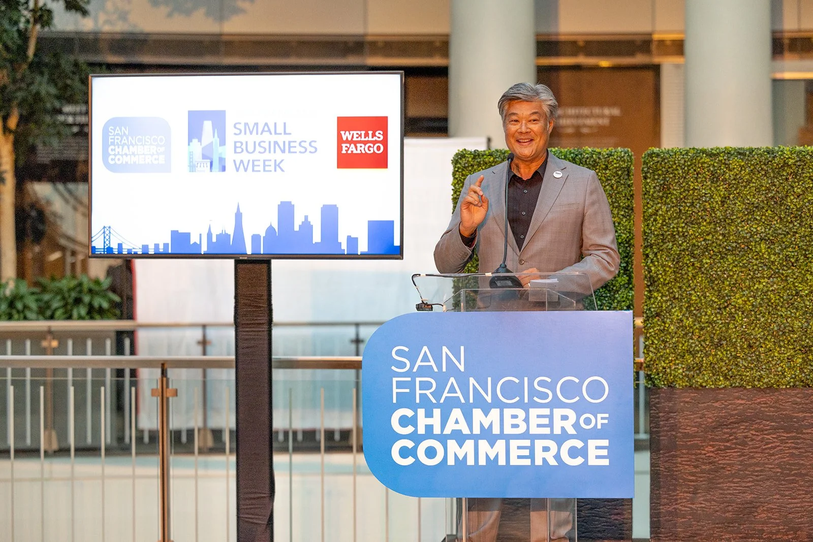 Closing Ceremony at San Francisco Centre