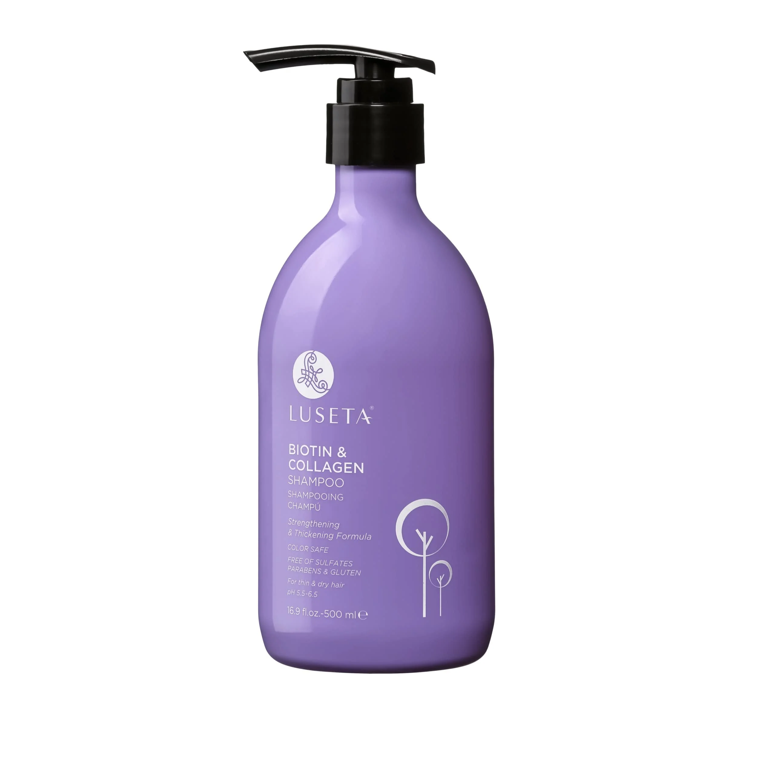 Luseta Biotina y Colágeno Shampoo — L500