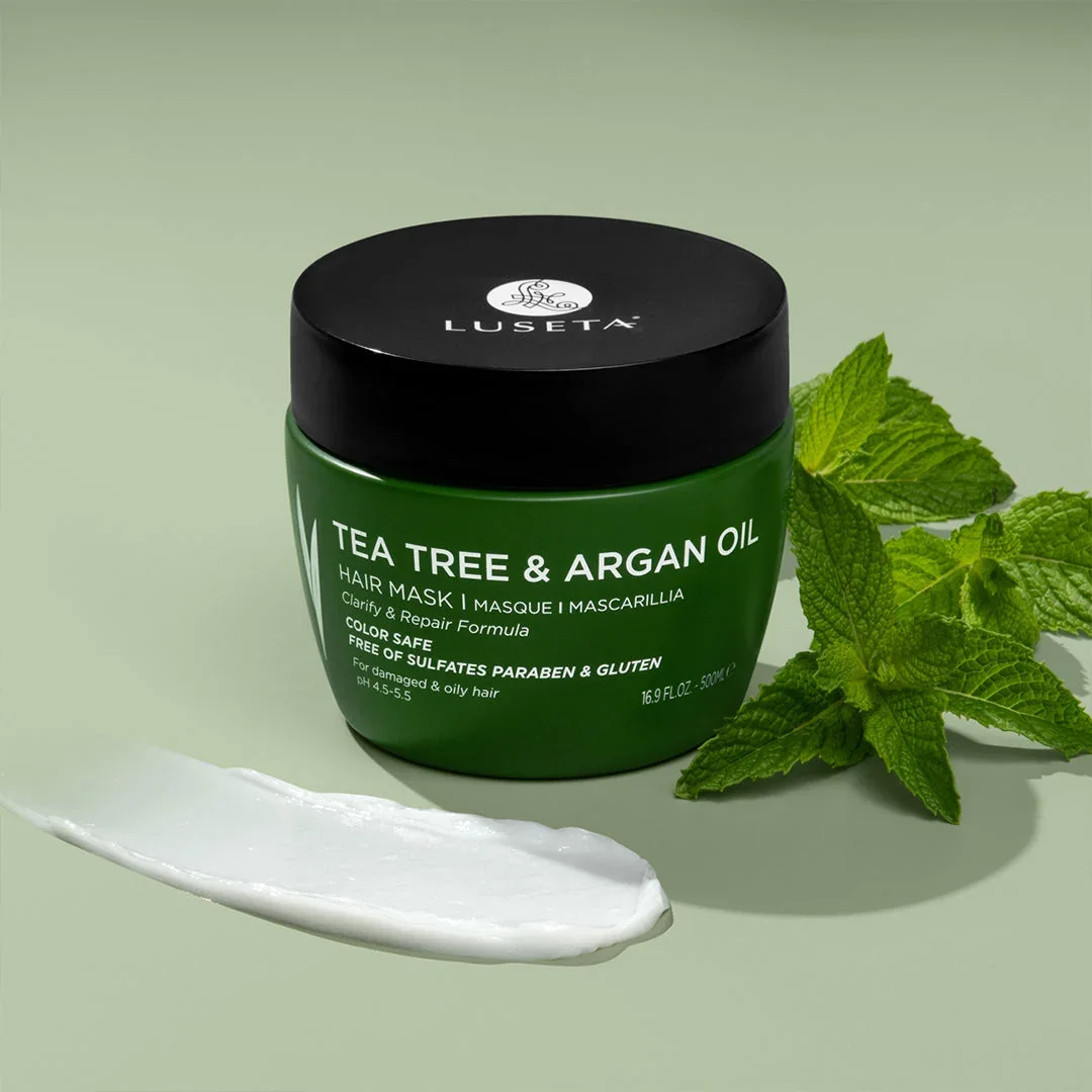 Luseta Mascarilla Capilar  Tea Tree & Argán Oíl 500ml