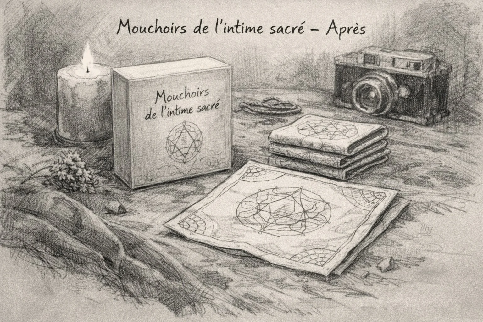 Mouchoirs de l'intime sacré