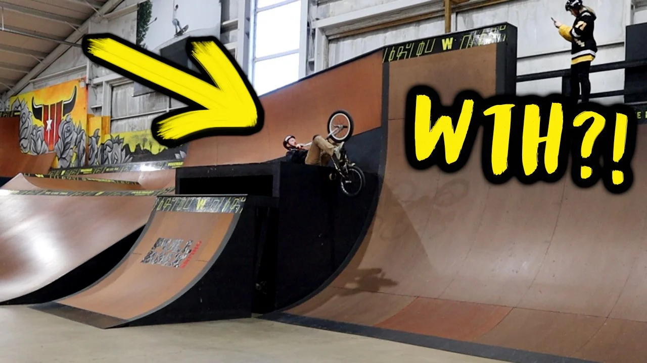 How wrongly can you ride this ramp?