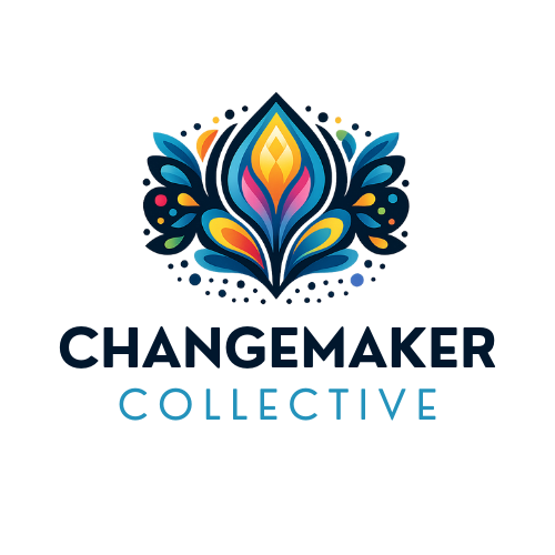 Panel speaking at Changemaker Collective