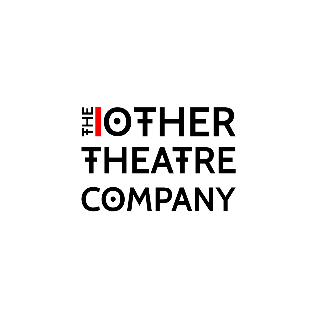 Logo of The Other Theatre Company with text in black and red on a white background.