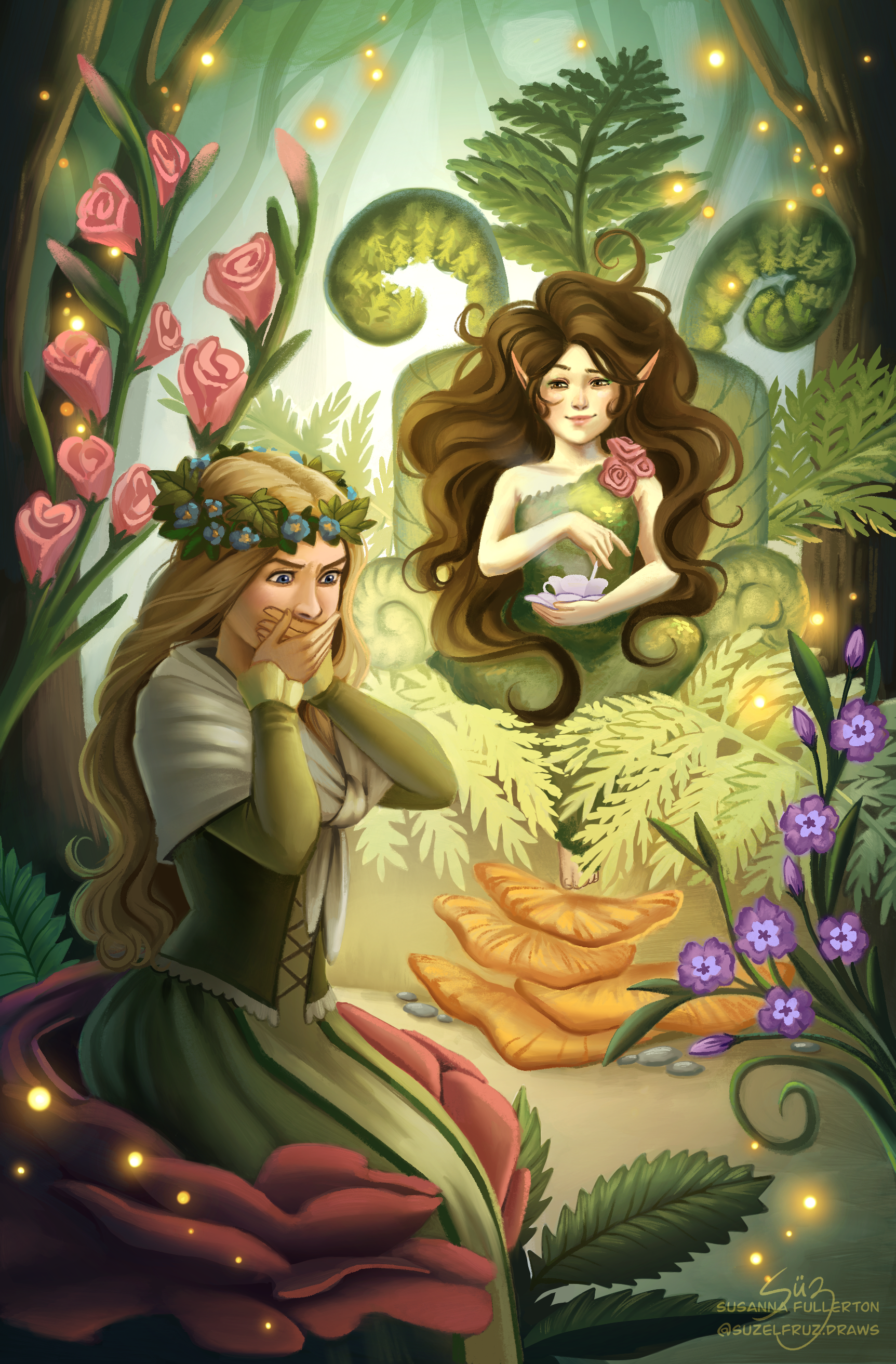 Illustration | “Lady Agatha Speaks Her Mind” by Elisabeth Aimee Brown