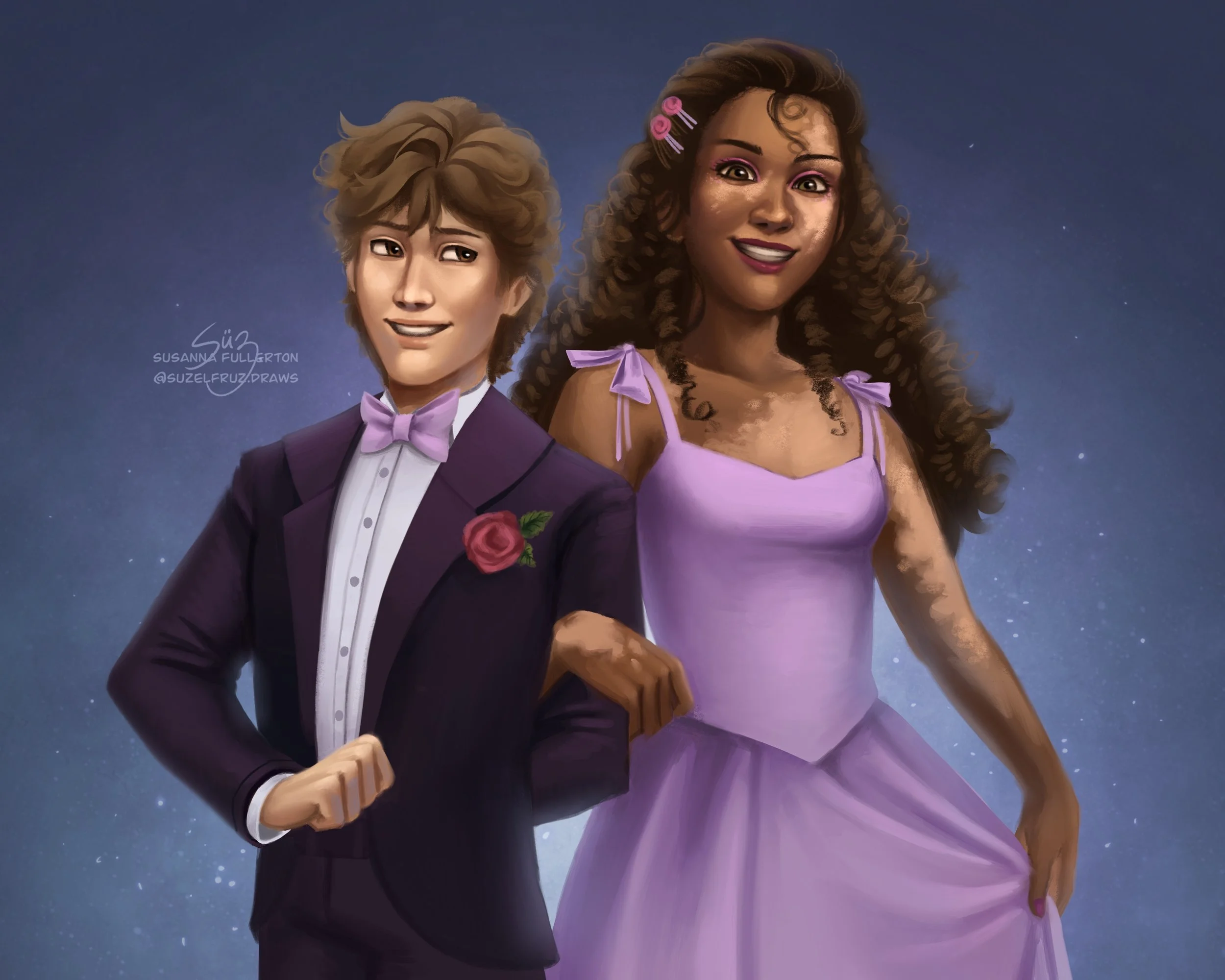Fanart | “All for Mage and Melody” by Emma Hill