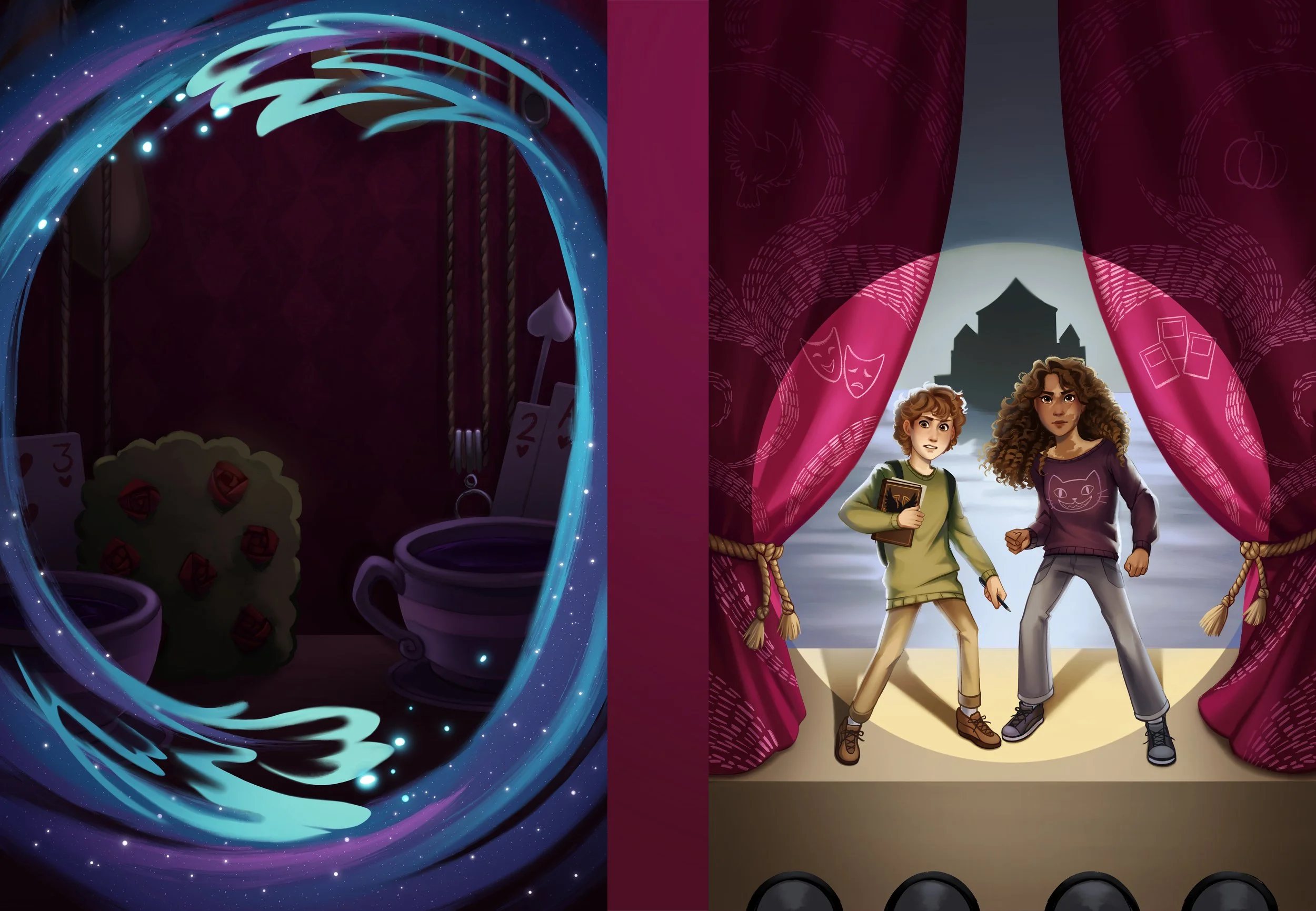 Cover art | “All For Mage and Melody” by Emma Hill