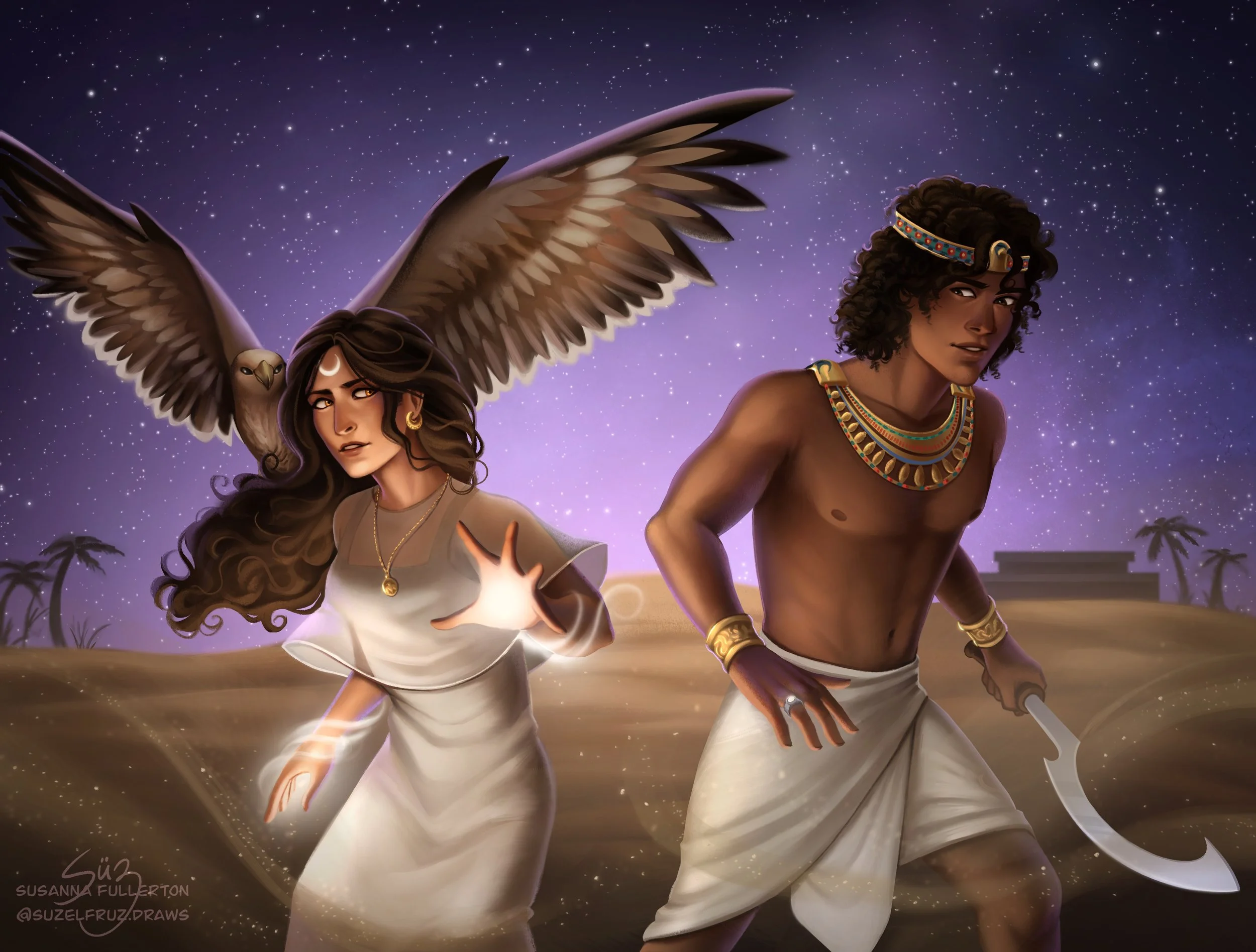 Illustration | “A Thousand Nights Before Dawn” by Emma Shirley