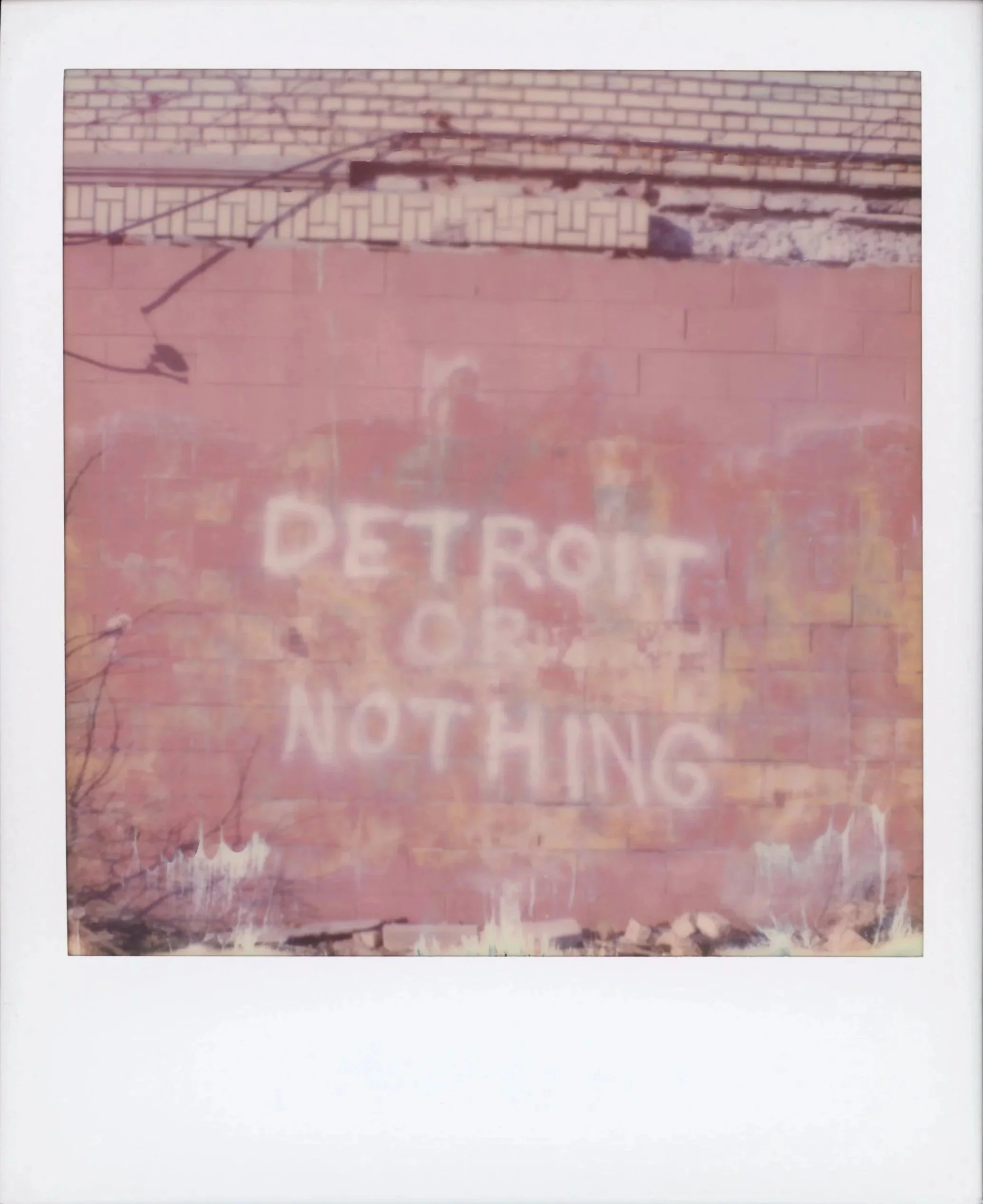 THE WRITING ON THE WALL*