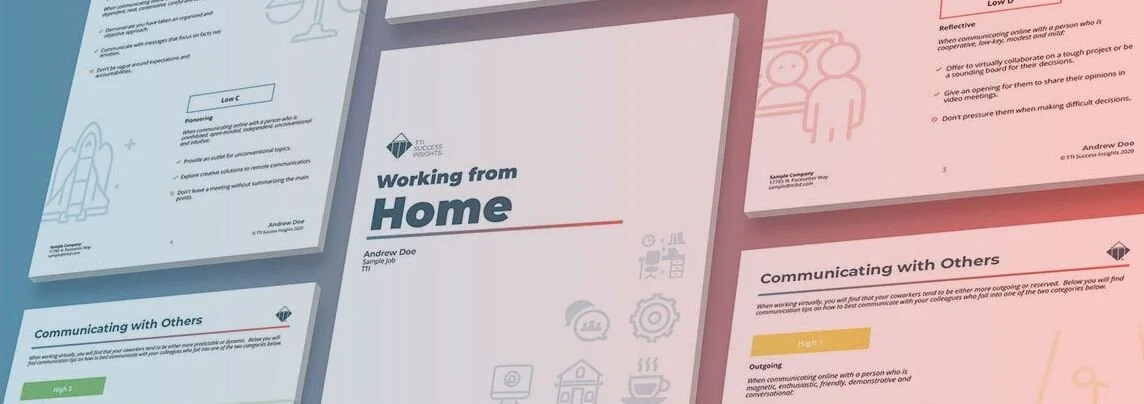 FREE Personalized Working From Home Report Available to All