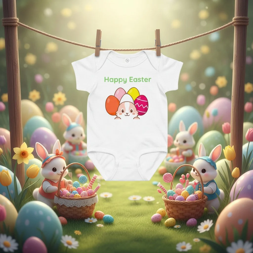 Easter Egg Garden with Hanging Onesie.jpg