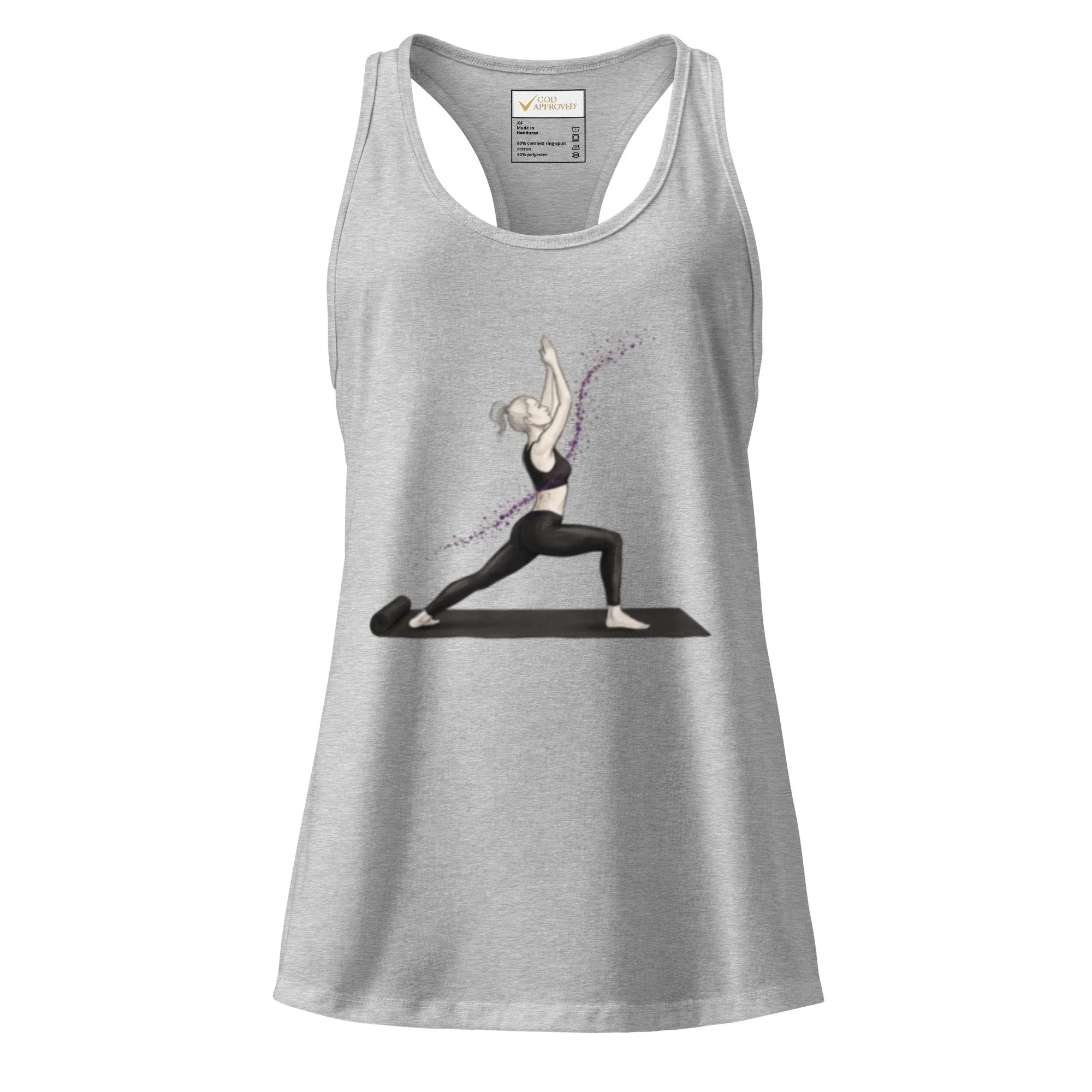 Women’s Warrior Contoured Racerback Yoga Tank Top