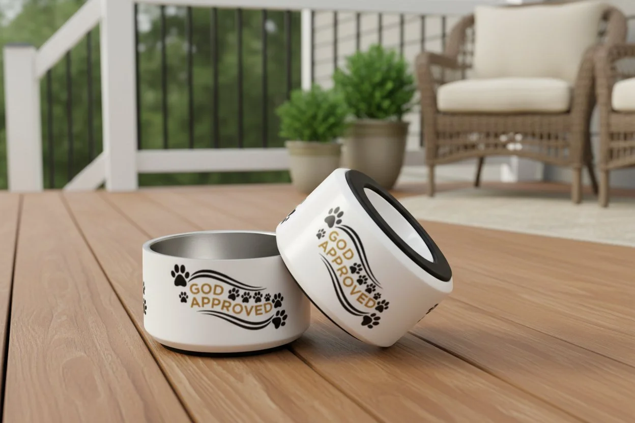Dog Bowls on the Deck.jpg