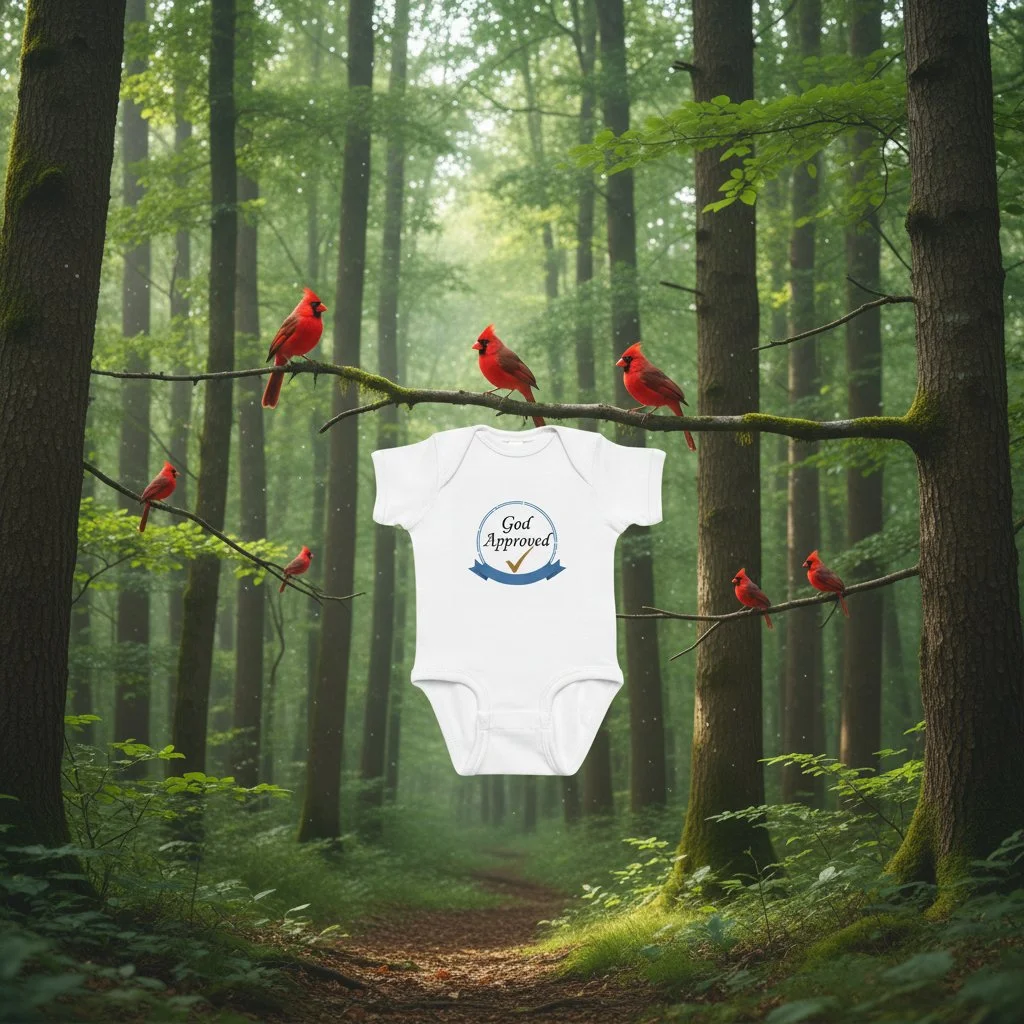 Regal Baby Short Sleeve Onesie_Forest Scene.jpg