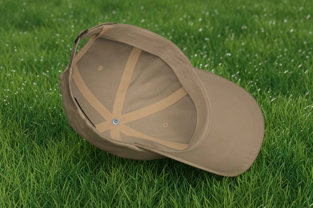GA Sporty Baseball Hat_khaki inside product.jpg