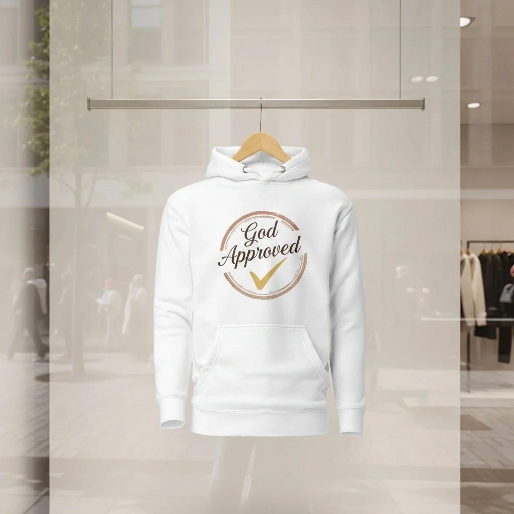 Unisex Hoodie in the Store Window.jpg
