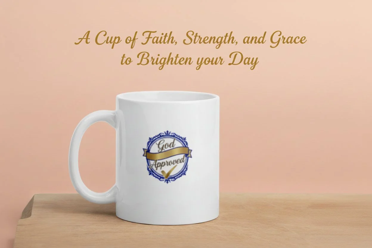 Gold and Blue Brighten the Day on a Shelf.jpg