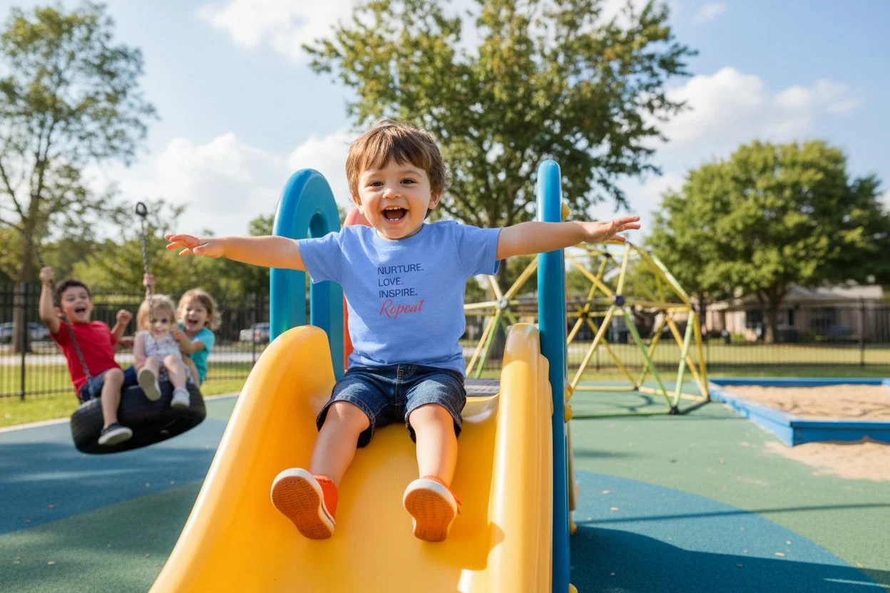 Nurture Love Inspire Repeat T Shirt.jpg