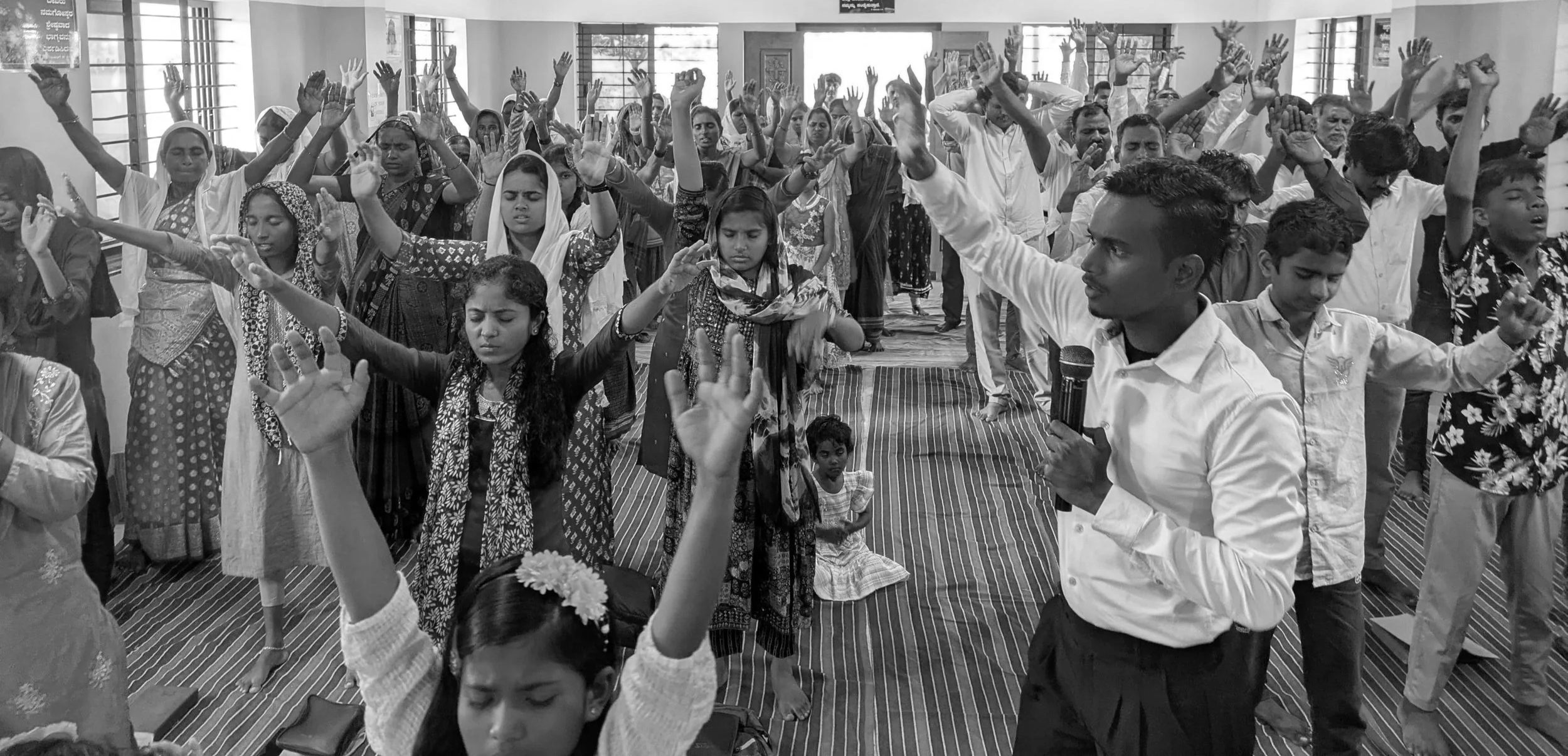 Altar call with Evangelist Sunny