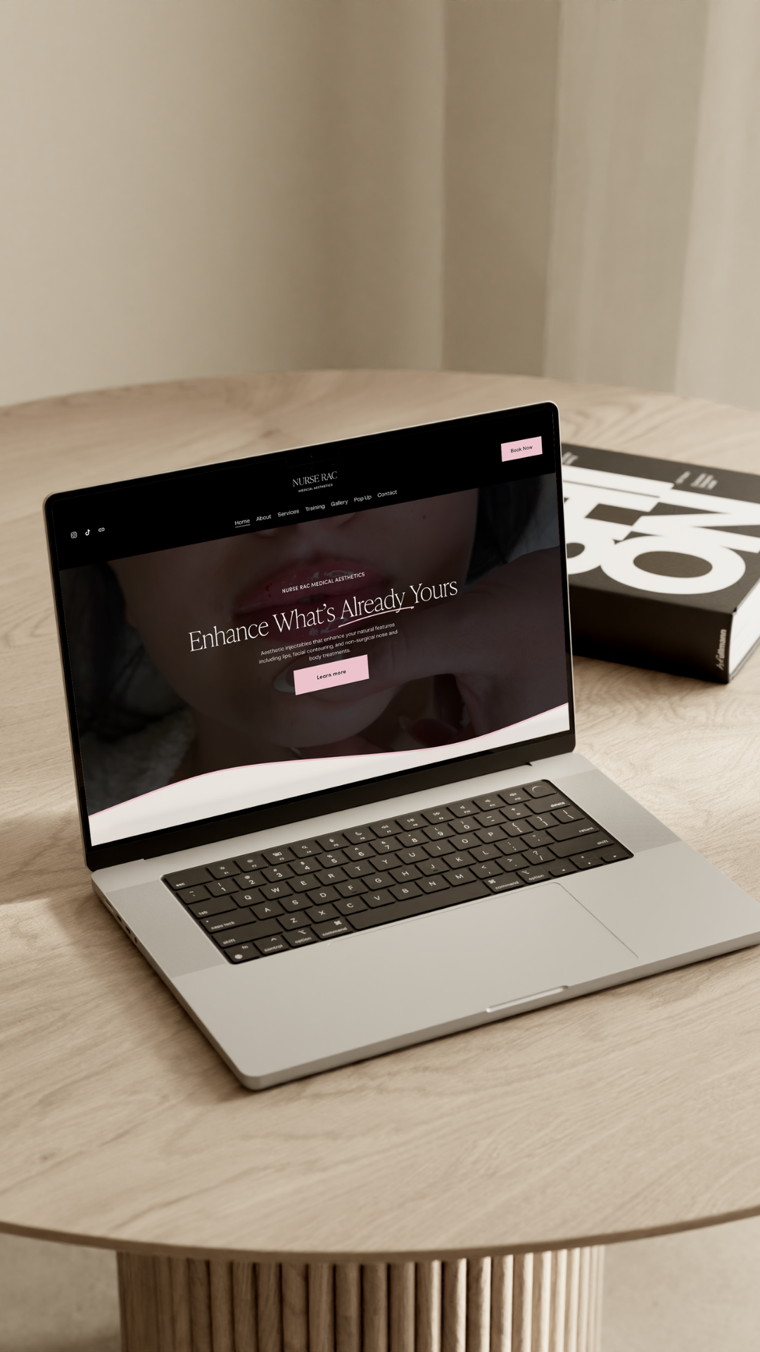 Nurse Rac | Branding, Web Design