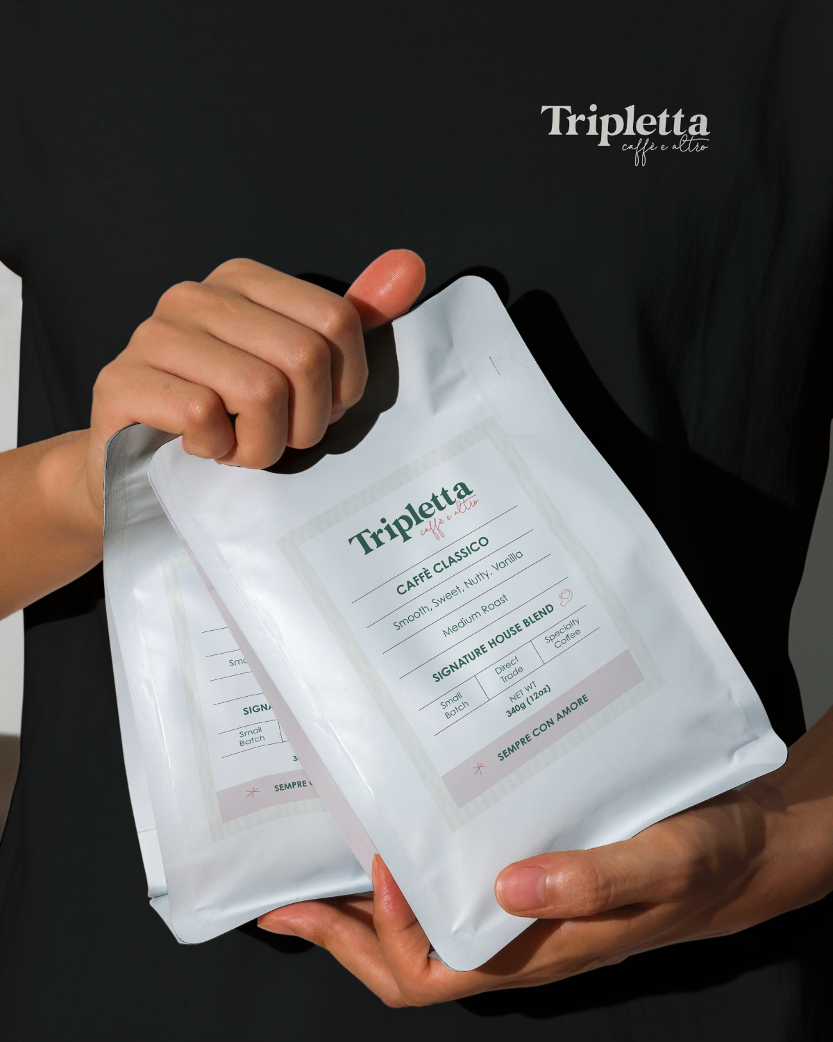 Tripletta | Web Design, Packaging, Social Media