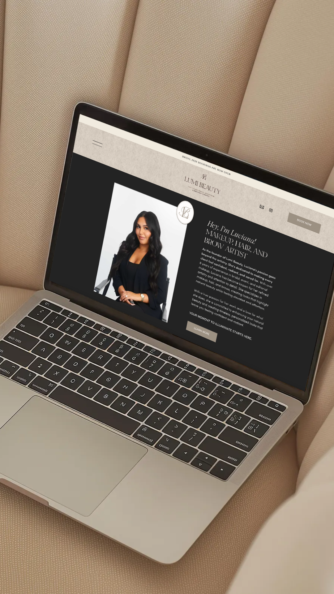 Lumi Beauty | Branding, Web Design, Social Media
