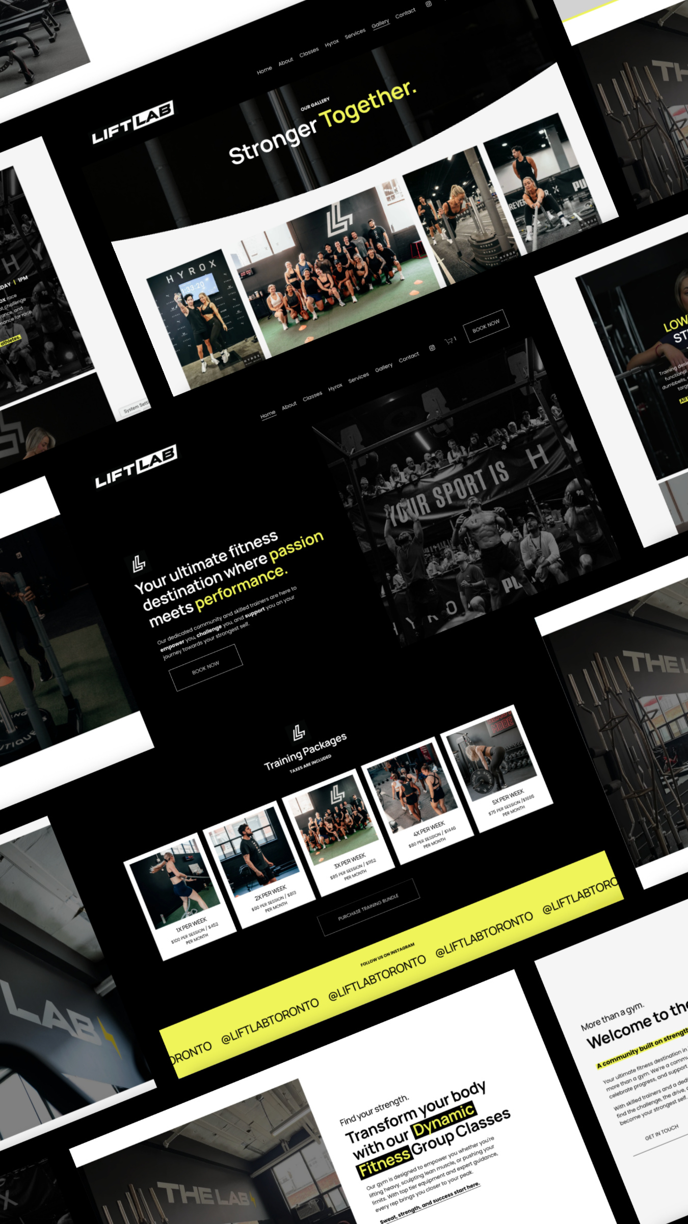 Lift Lab Toronto | Web Design