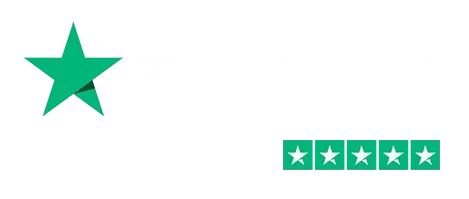 Green star graphic with a ribbon featuring six white stars.