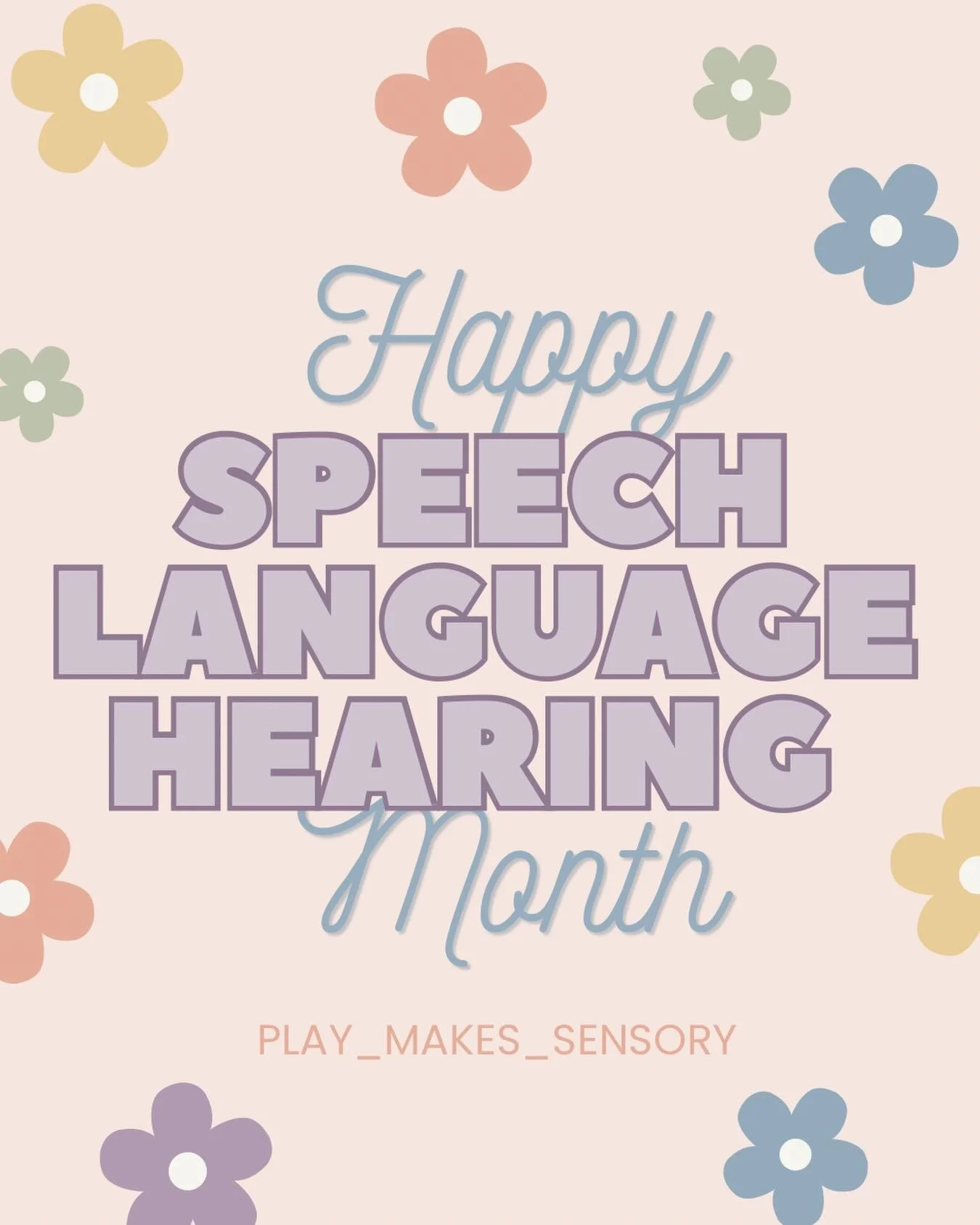 Happy Speech-Language-Hearing Month! 💙🗣️👂

This month we celebrate the incredible impact of speech-language pathologists and audiologists who help individuals find their voice, connect with others, and thrive every day. From first words to confide